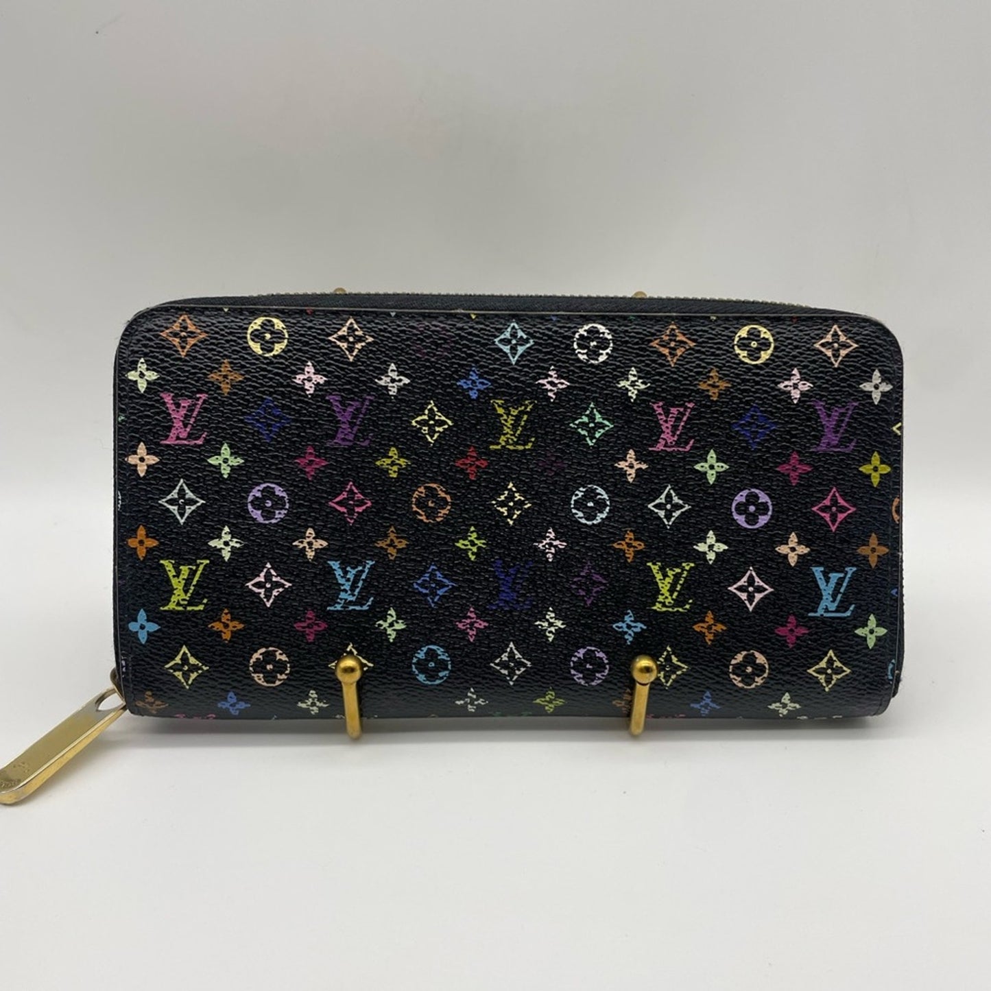 Louis Vuitton Multi Color Long Zippy Wallet