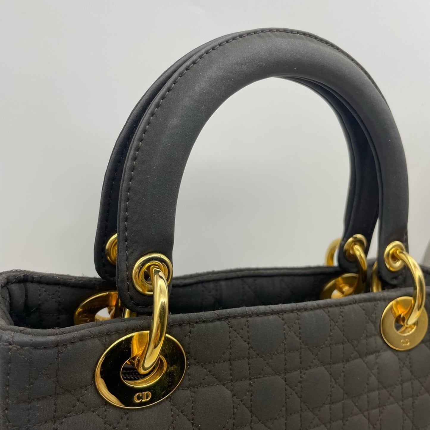 SOLD! Lady Dior Canage Handbag Bag