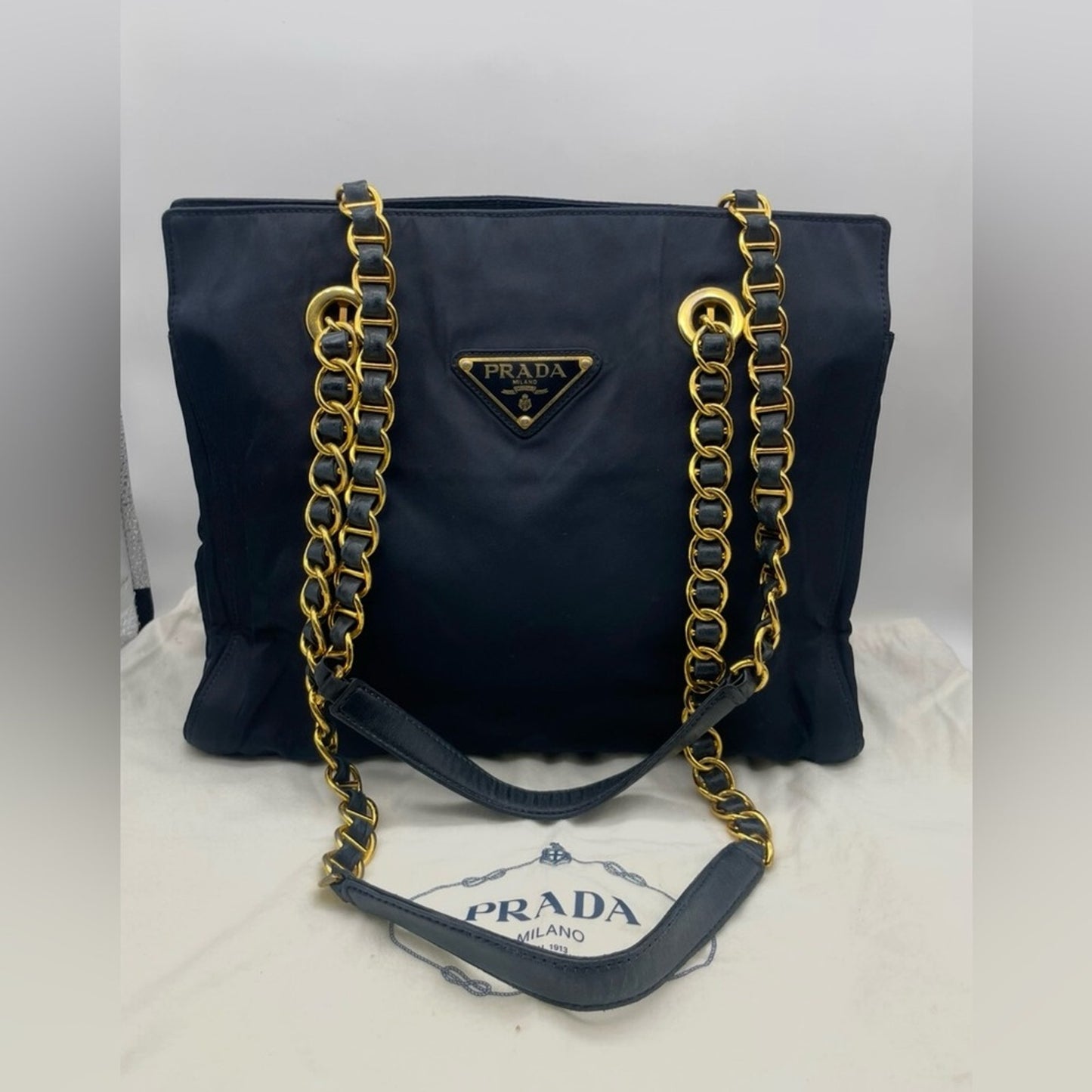 SOLD! Prada Chain Tote Bag