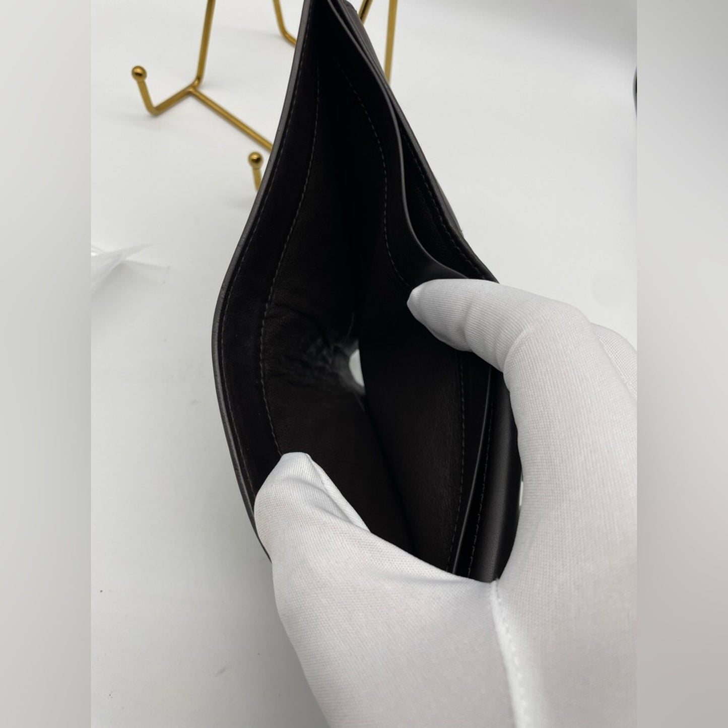 Bottega Venetta Leather Men’s Wallet