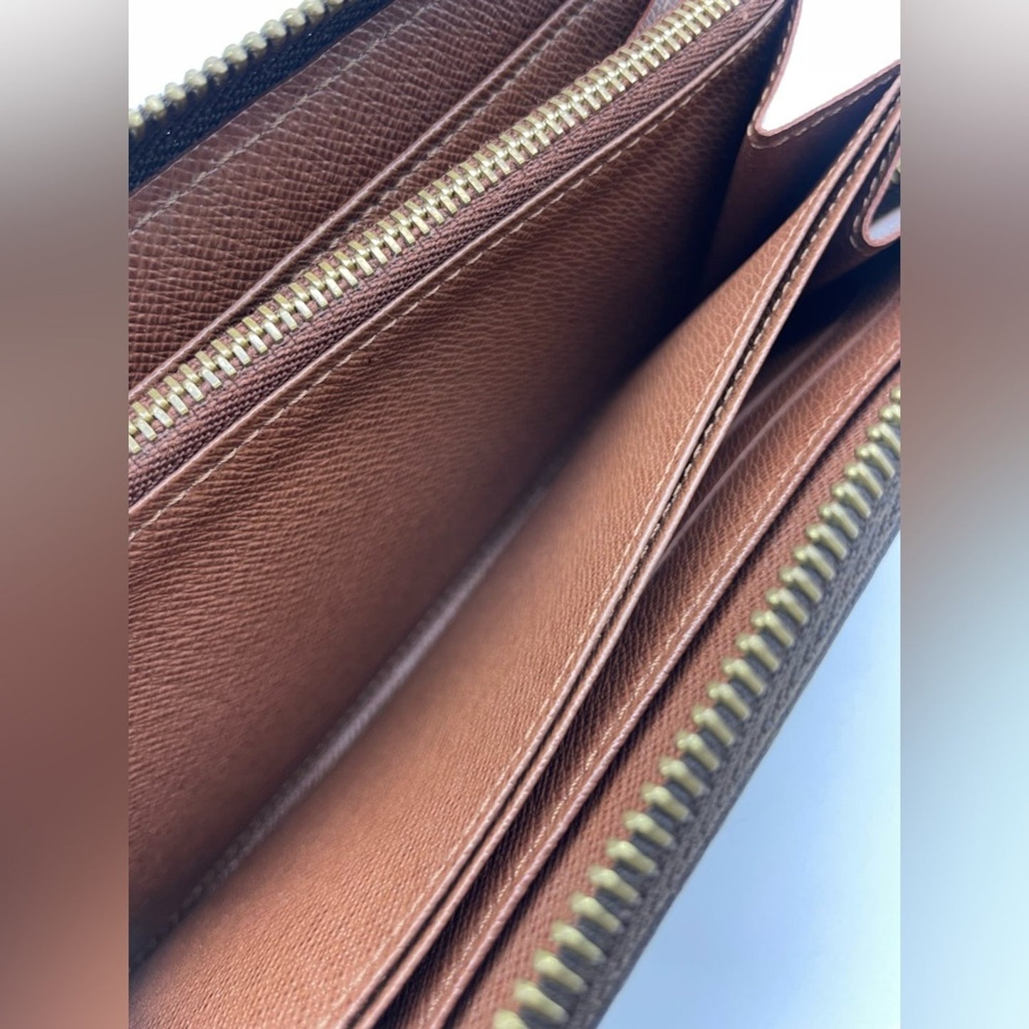 Louis Vuitton Monogram Long Zippy Wallet