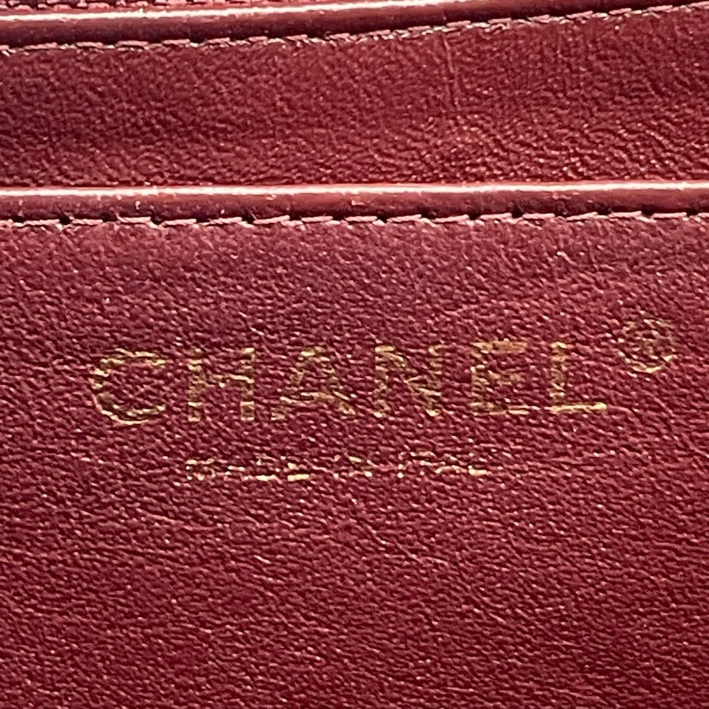 Chanel Flap Jumbo Lambskin Double Chain Bag