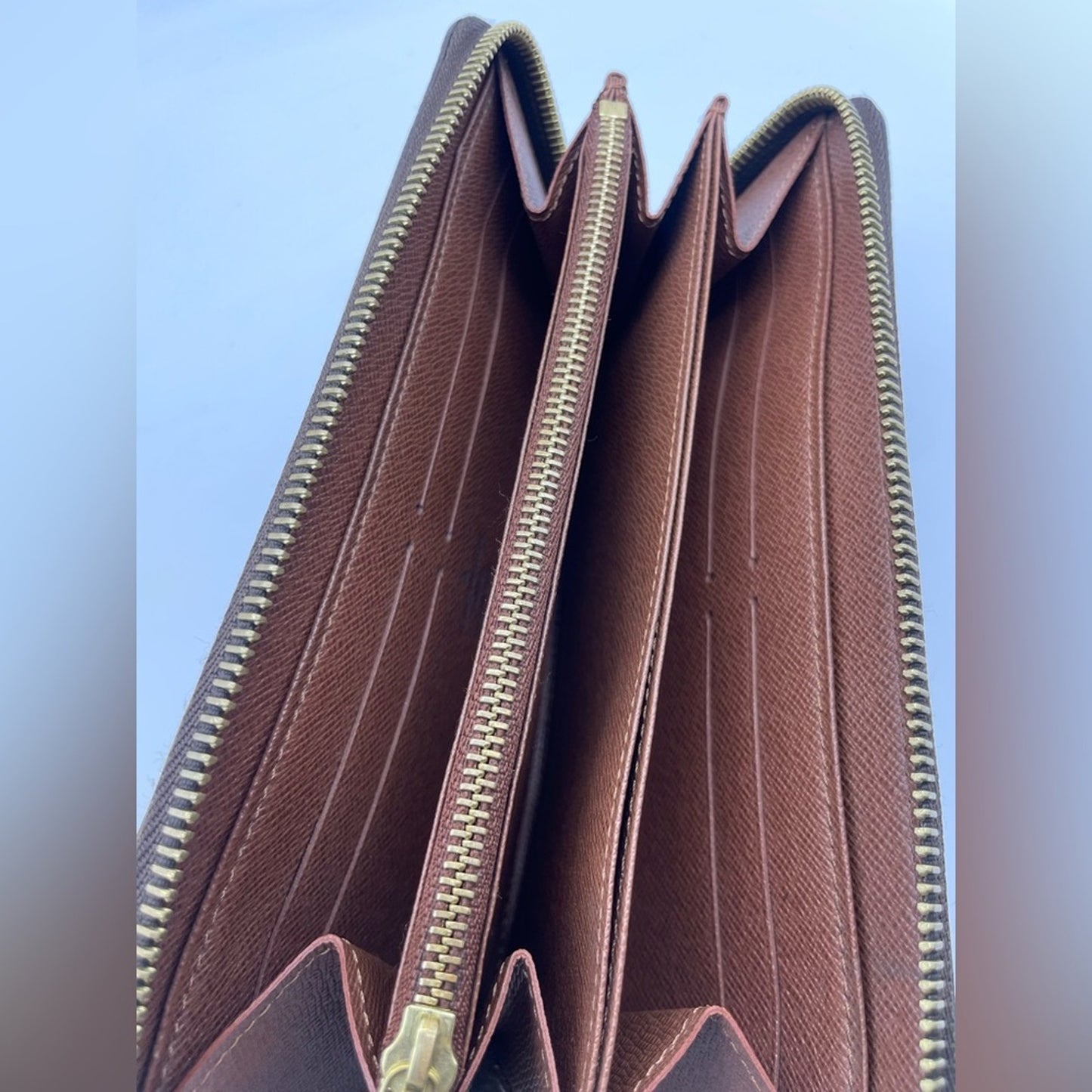 Louis Vuitton Monogram Long Zippy Wallet