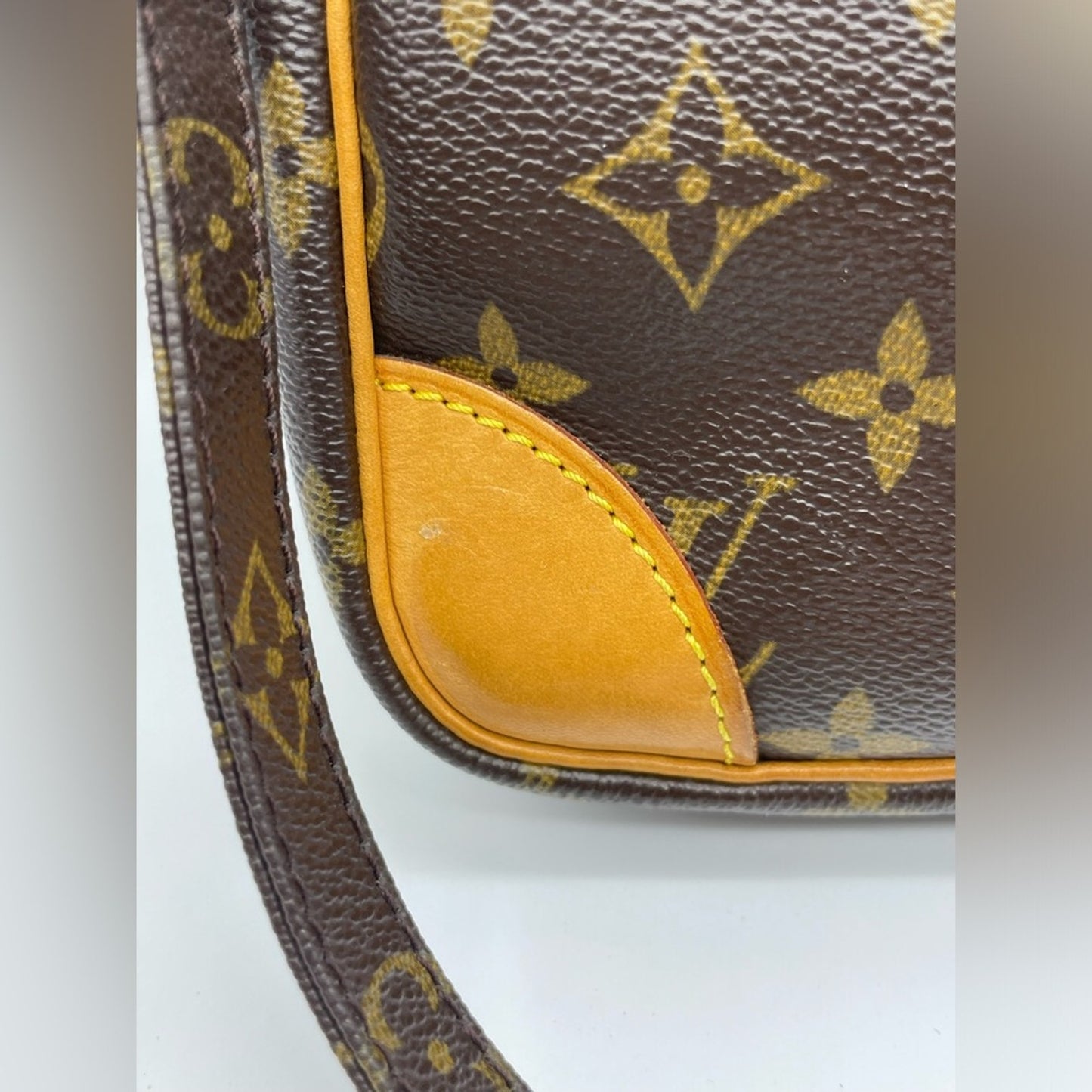 SOLD! Louis Vuitton Monogram Danube Sling Bag