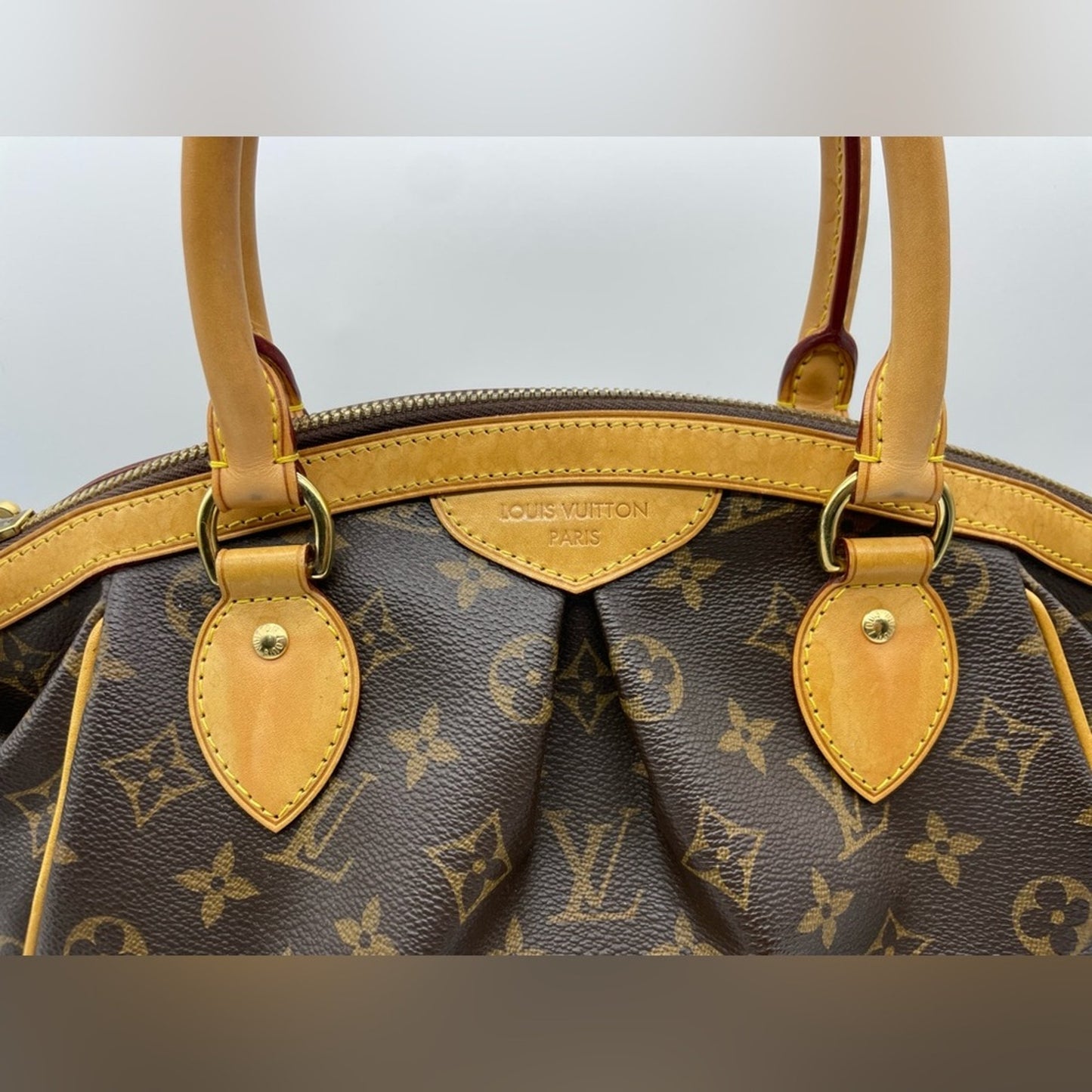 SOLD! Louis Vuitton Tivoli Monogram Handbag Bag