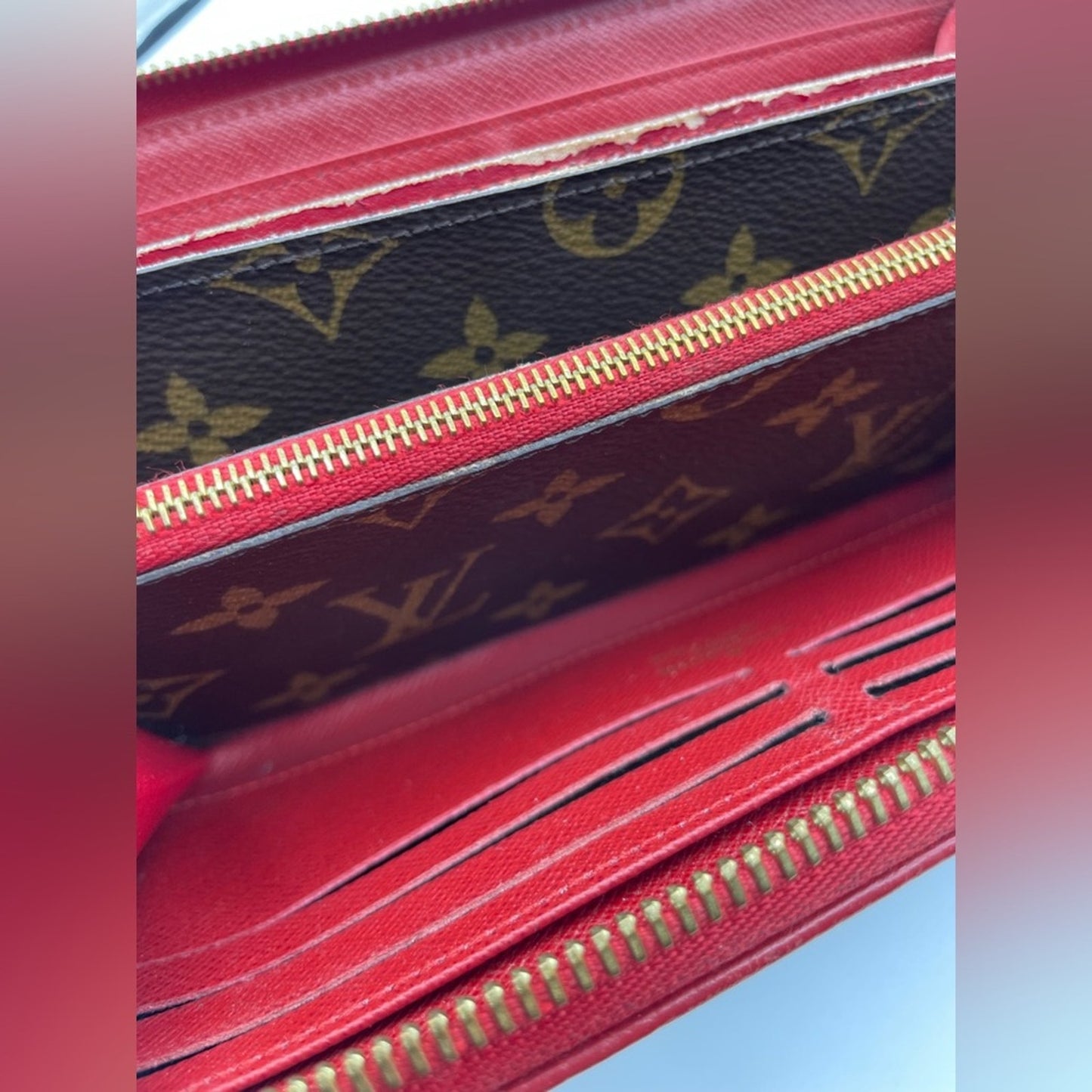 Louis Vuitton Monogram Long Zippy Wallet