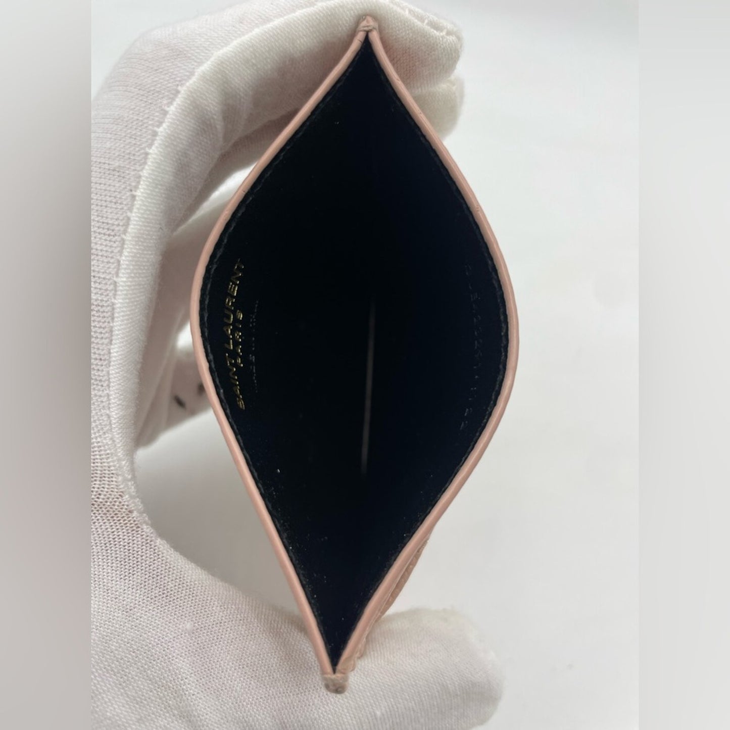 SOLD! Yves Saint Laurent Card Case Wallet
