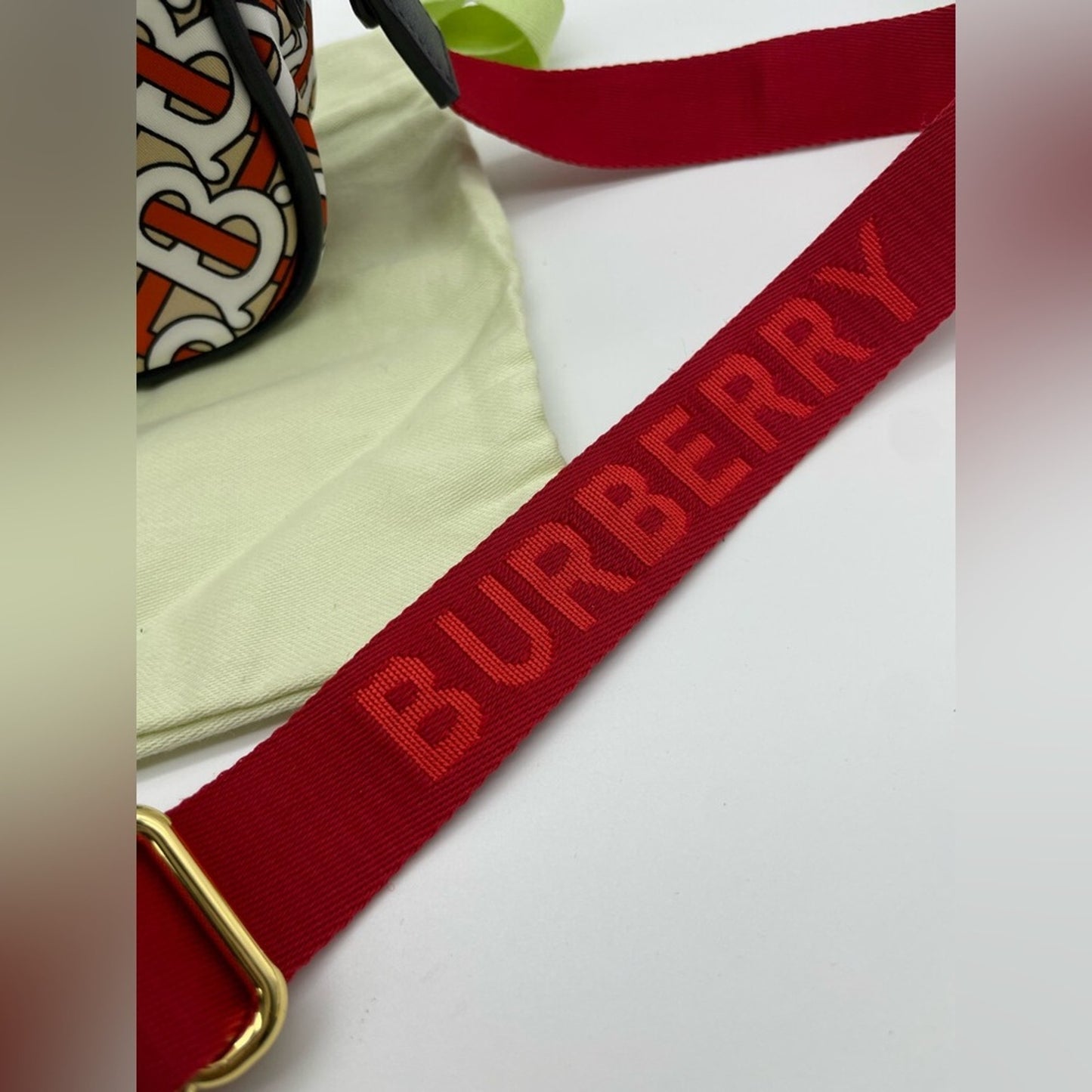 Burberry Camera Print Sling/Crossbody Bag