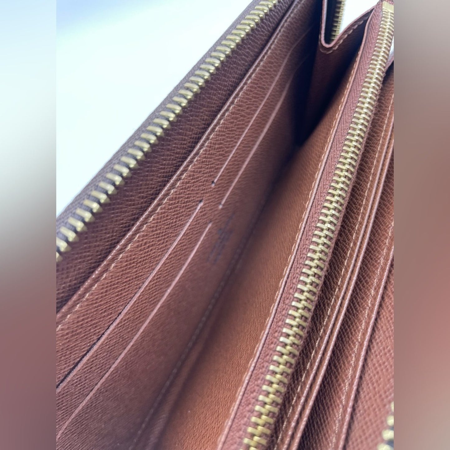 Louis Vuitton Monogram Long Zippy Wallet