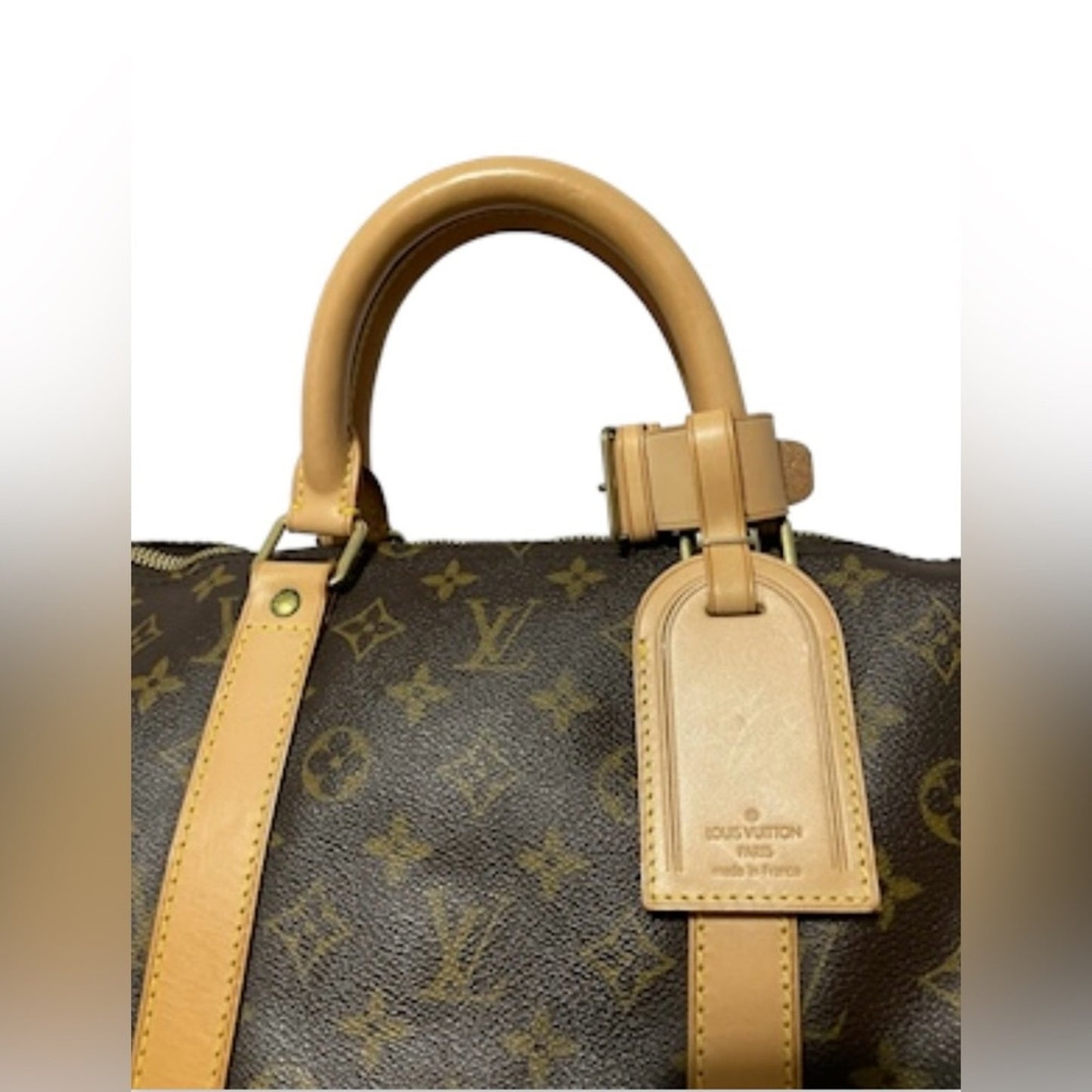 SOLD! Louis Vuitton Monogram Keepall Bandouliere