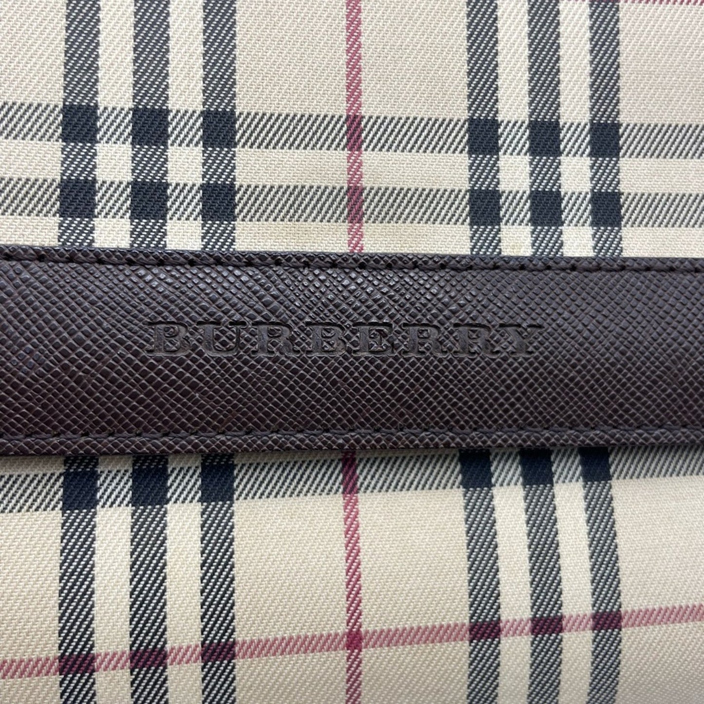 SOLD! Burberry Flap Nova Print Sling/Crossbody Bag