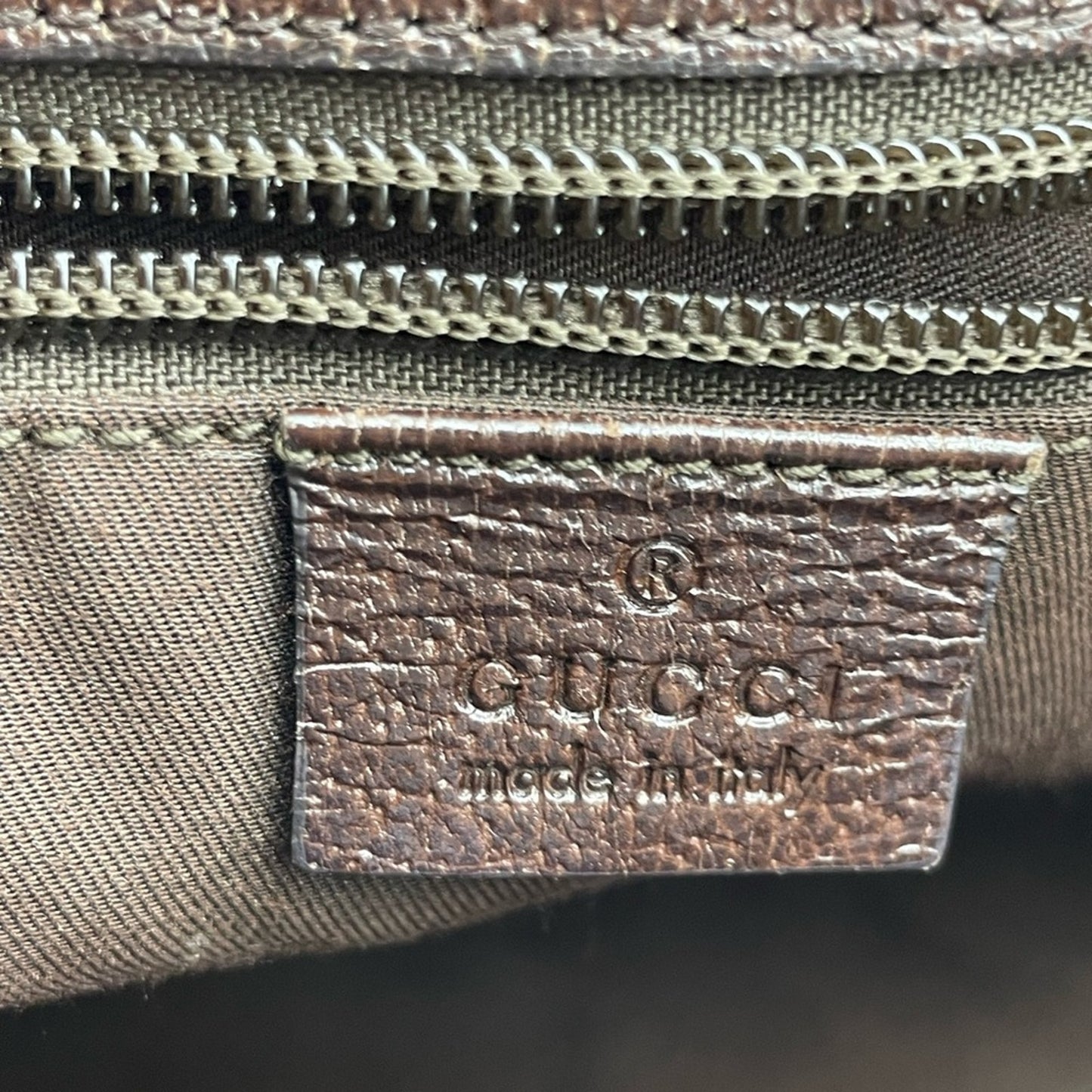 Gucci Canvas Crossbody Bag