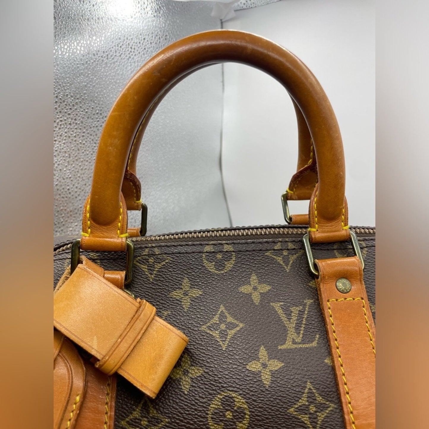 SOLD! Louis Vuitton Monogram Keepall Bandouliere 50
