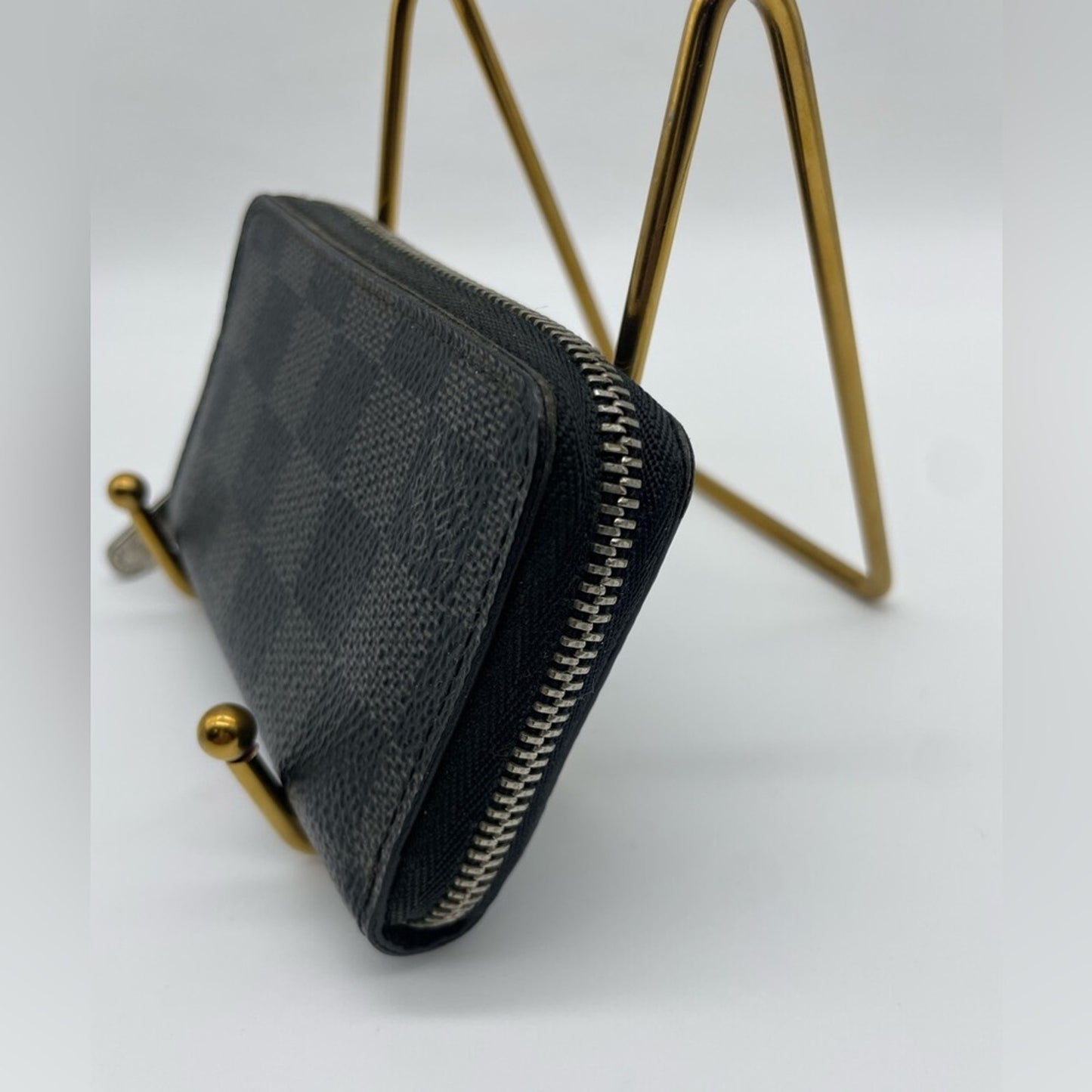 Louis Vuitton Damier Graphite Short Zippy Wallet