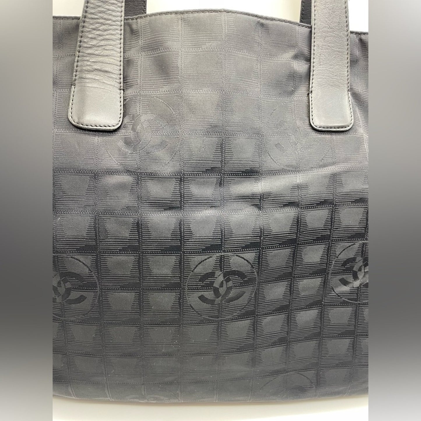 Chanel Nylon Tote Bag Travel Line