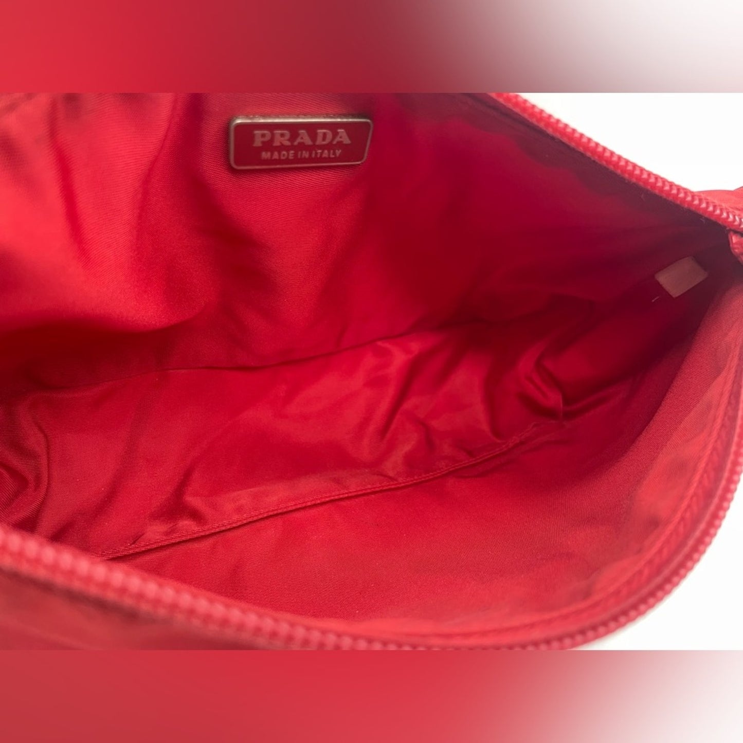 SOLD! Prada Nylon Pochette Shoulder Bag
