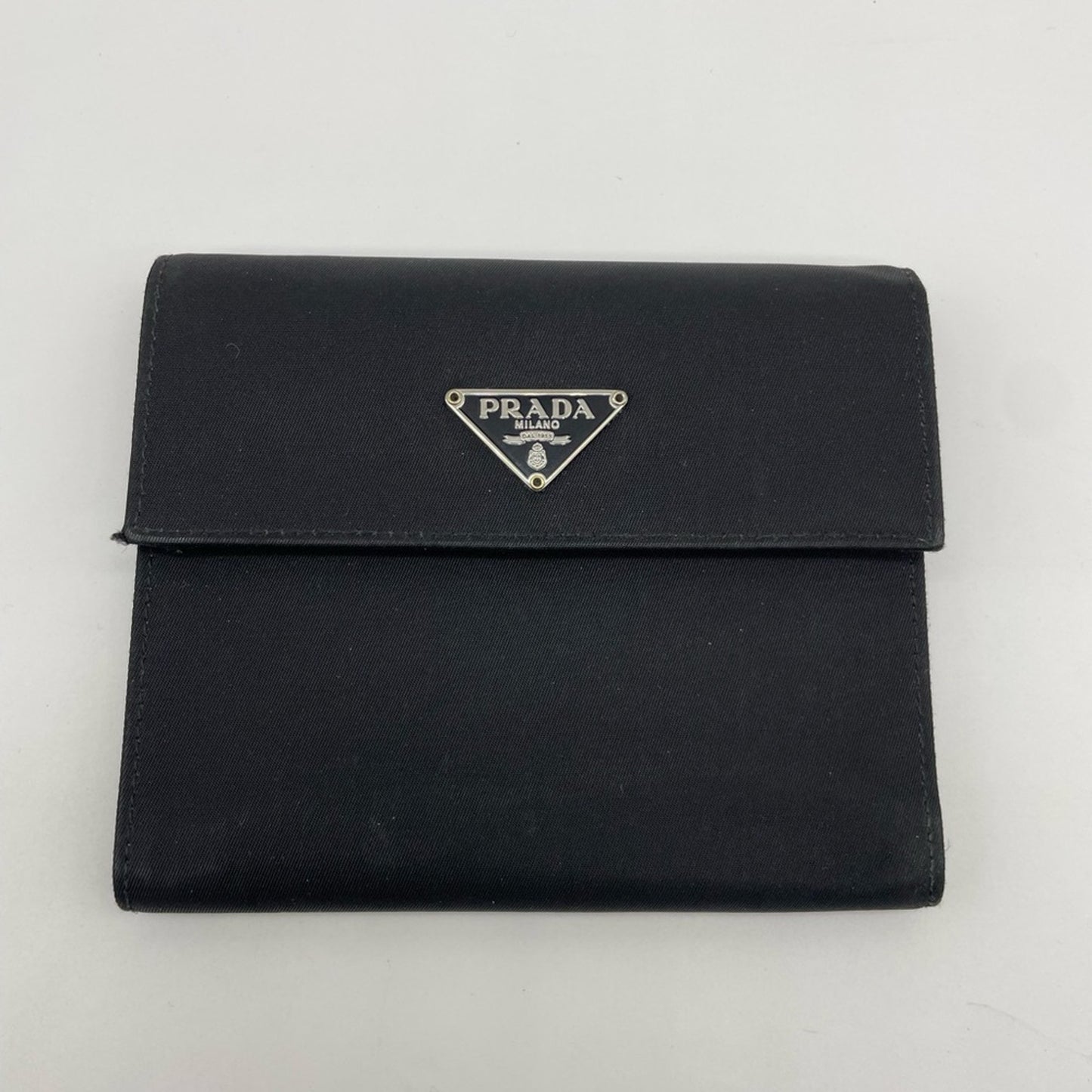 SOLD! Prada Nylon Short Wallet