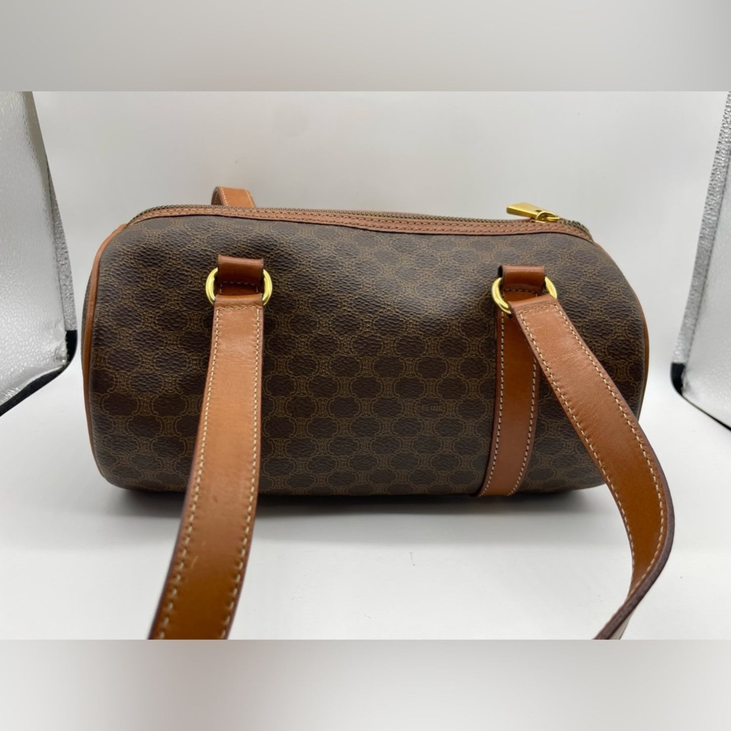Celine Macadam Papillon Shoulder Bag