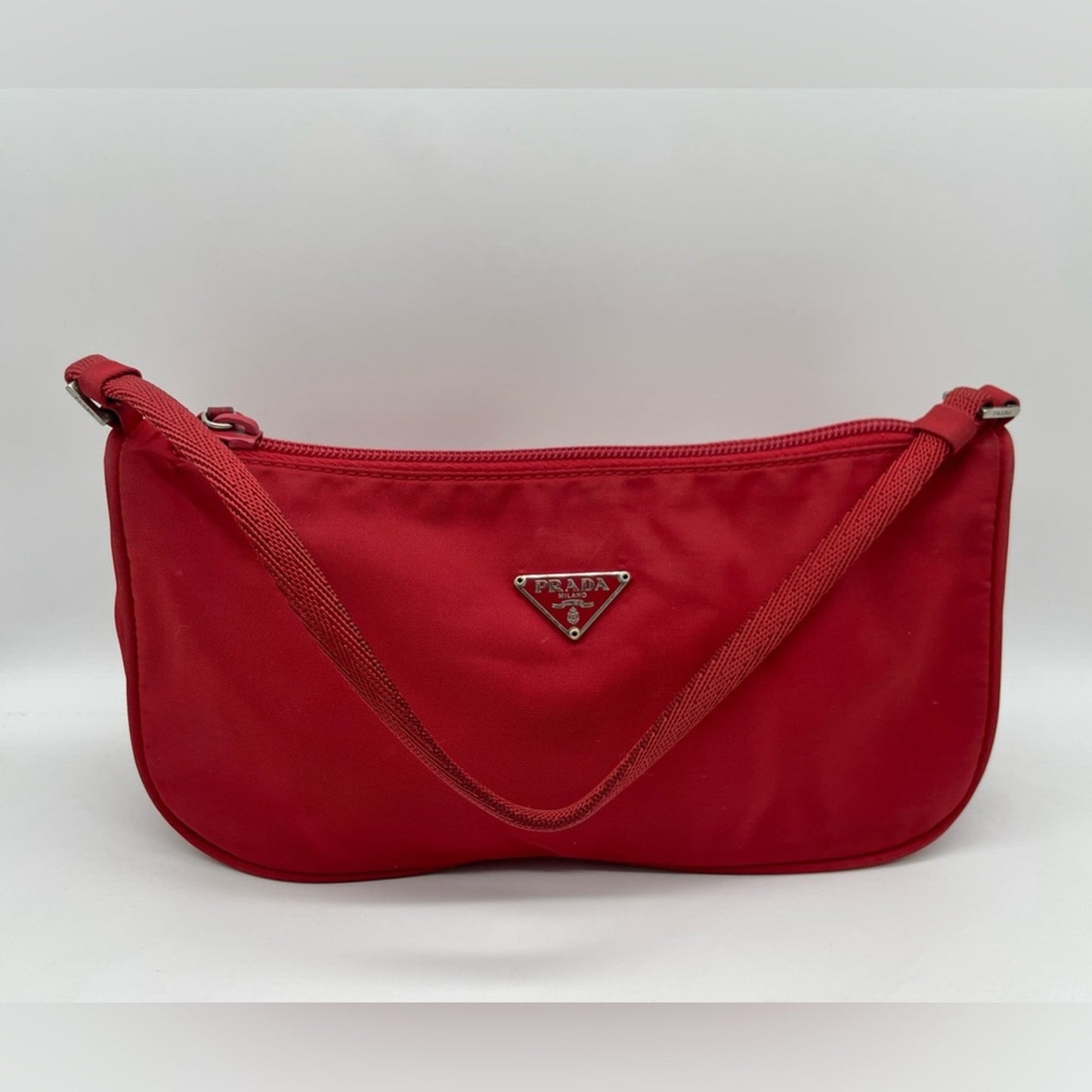 SOLD! Prada Nylon Pochette Shoulder Bag