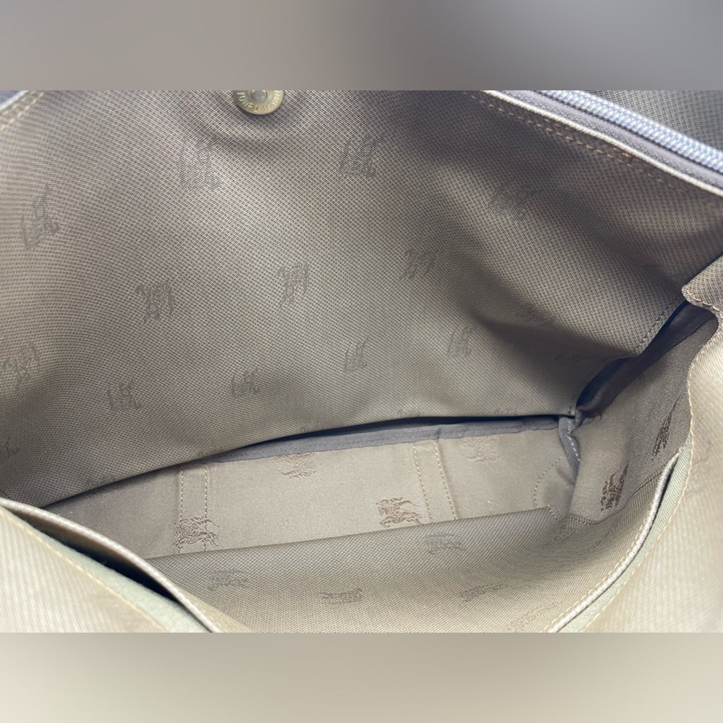 SOLD! Burberry Nova Print Tote Bag