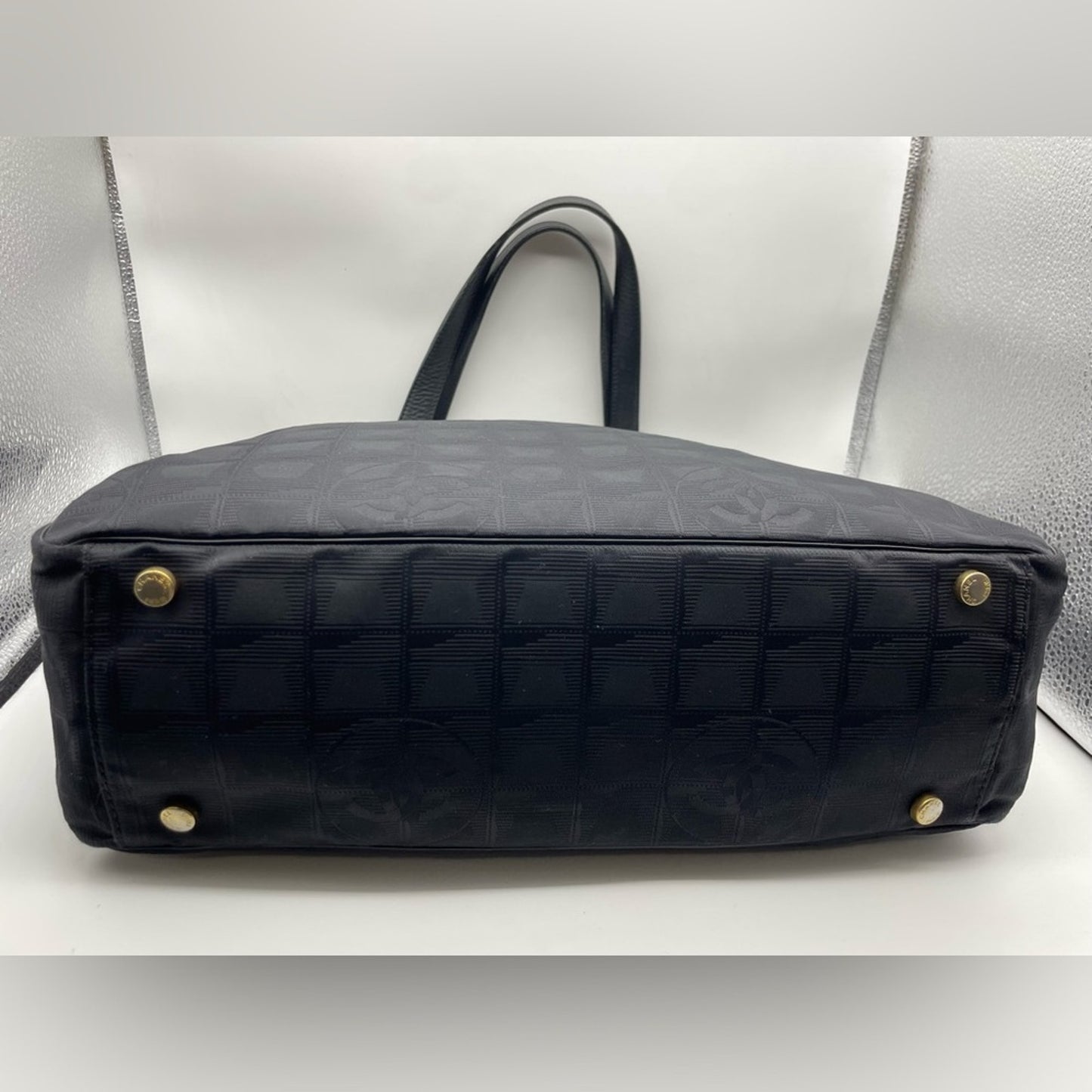 Chanel Nylon Tote Bag Travel Line