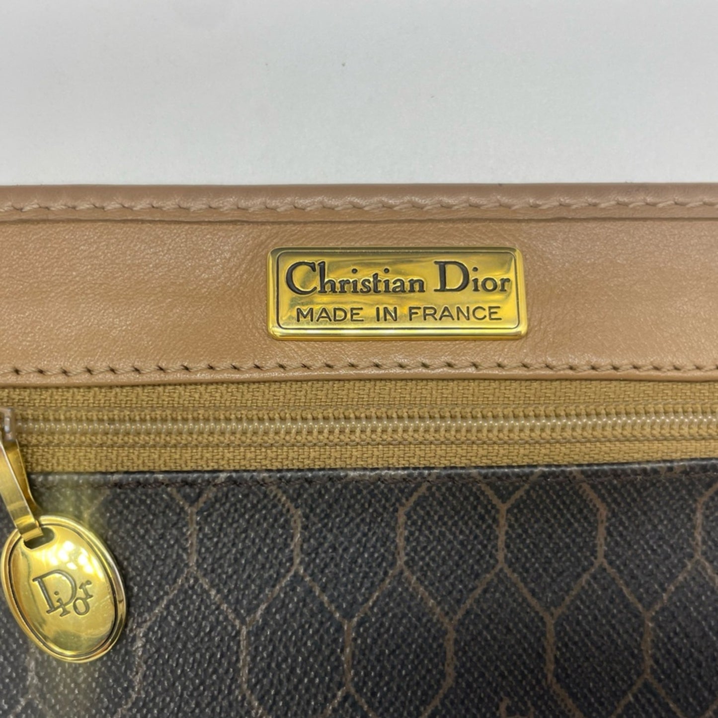 Christian Dior Honeycomb Bucket Sling Bag