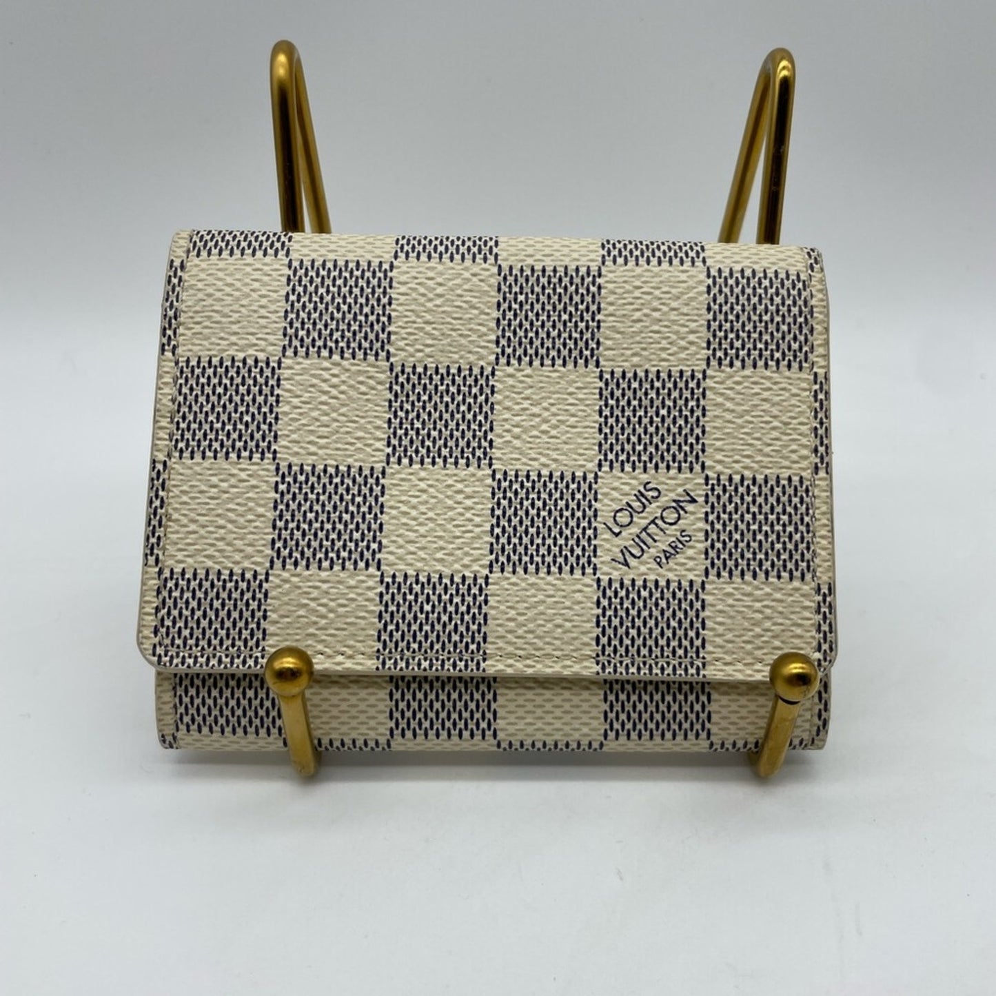SOLD! Louis Vuitton Azur Card Case Wallet