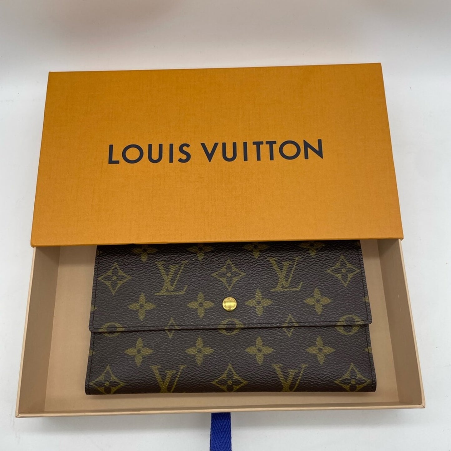 SOLD! Louis Vuitton Monogram Trifold Wallet