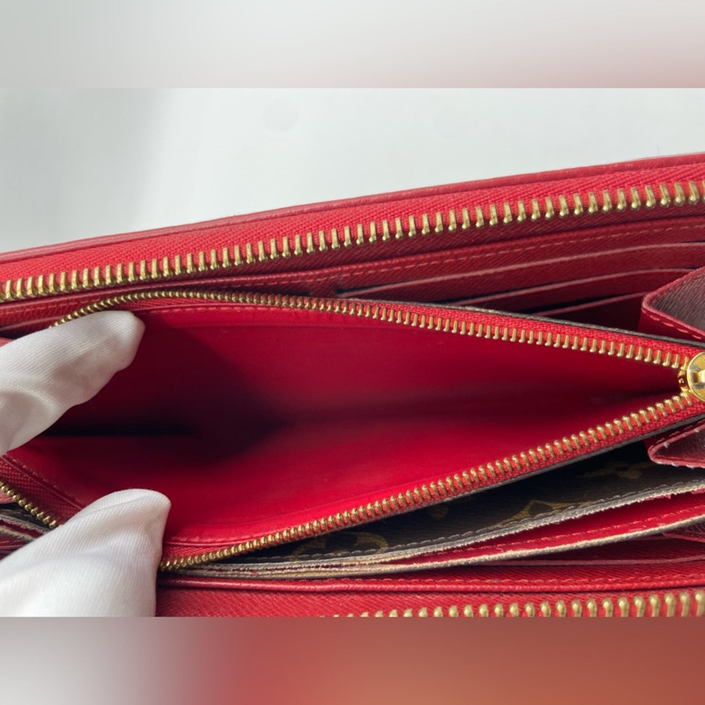 Louis Vuitton Monogram Long Zippy Wallet
