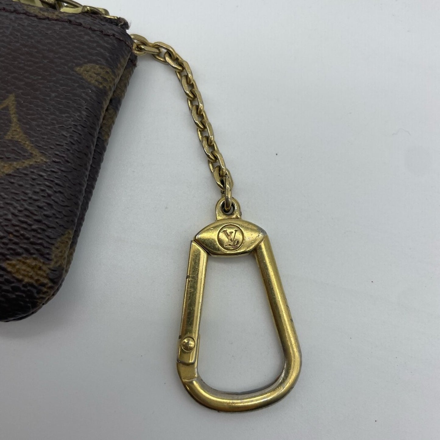 Louis Vuitton Monogram Cles Coin Pouch Wallet
