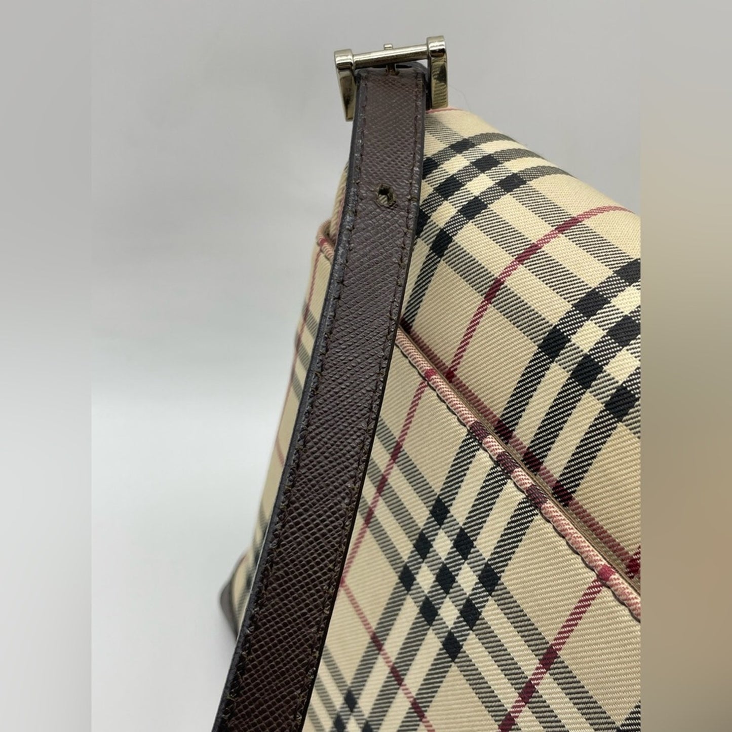 SOLD! Burberry Flap Nova Print Sling/Crossbody Bag