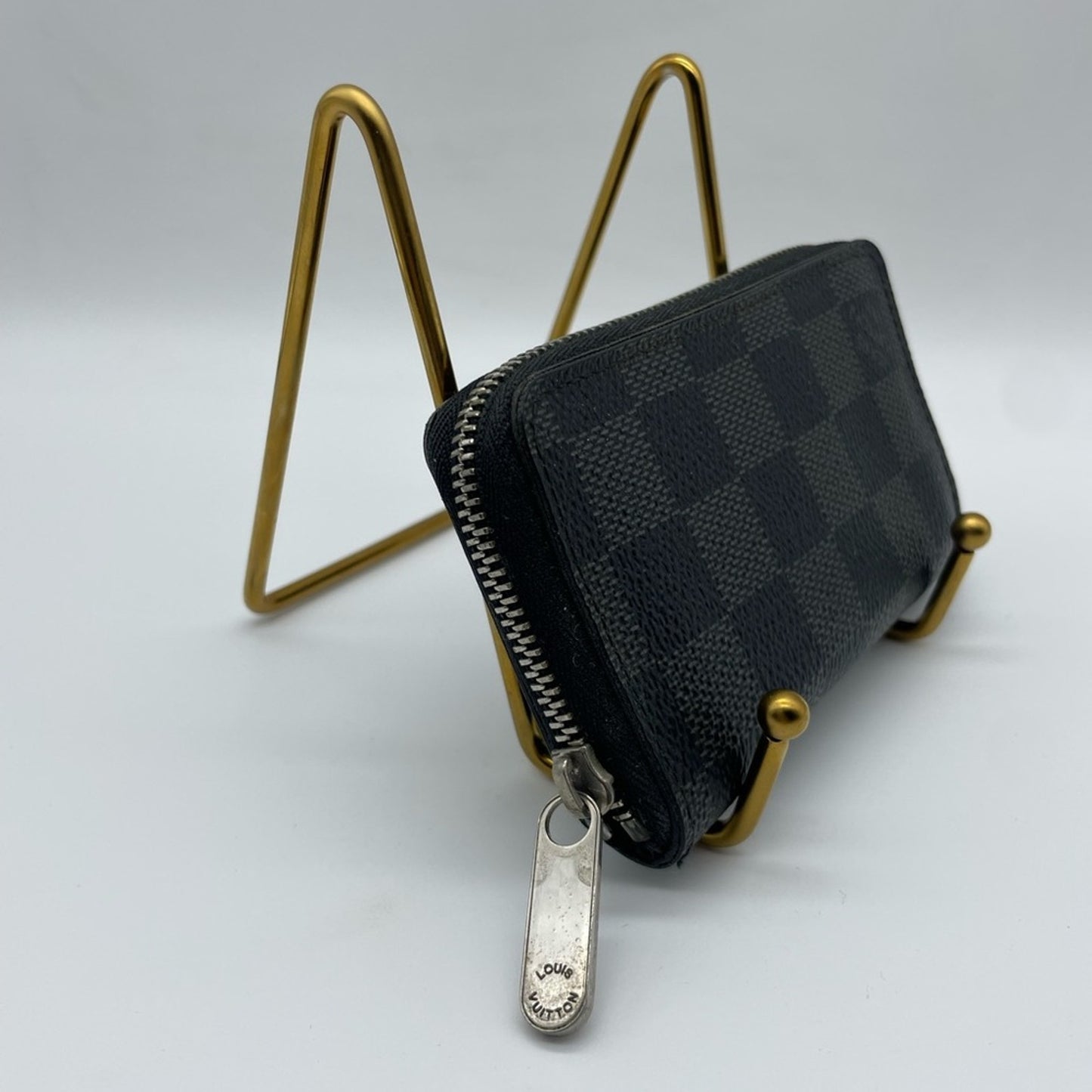 Louis Vuitton Damier Graphite Short Zippy Wallet