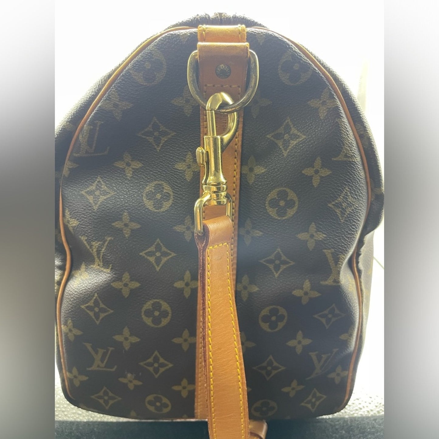 SOLD! Louis Vuitton Monogram Keepall Bandouliere 50