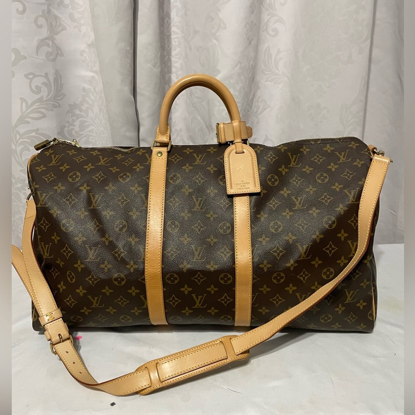 SOLD! Louis Vuitton Monogram Keepall Bandouliere