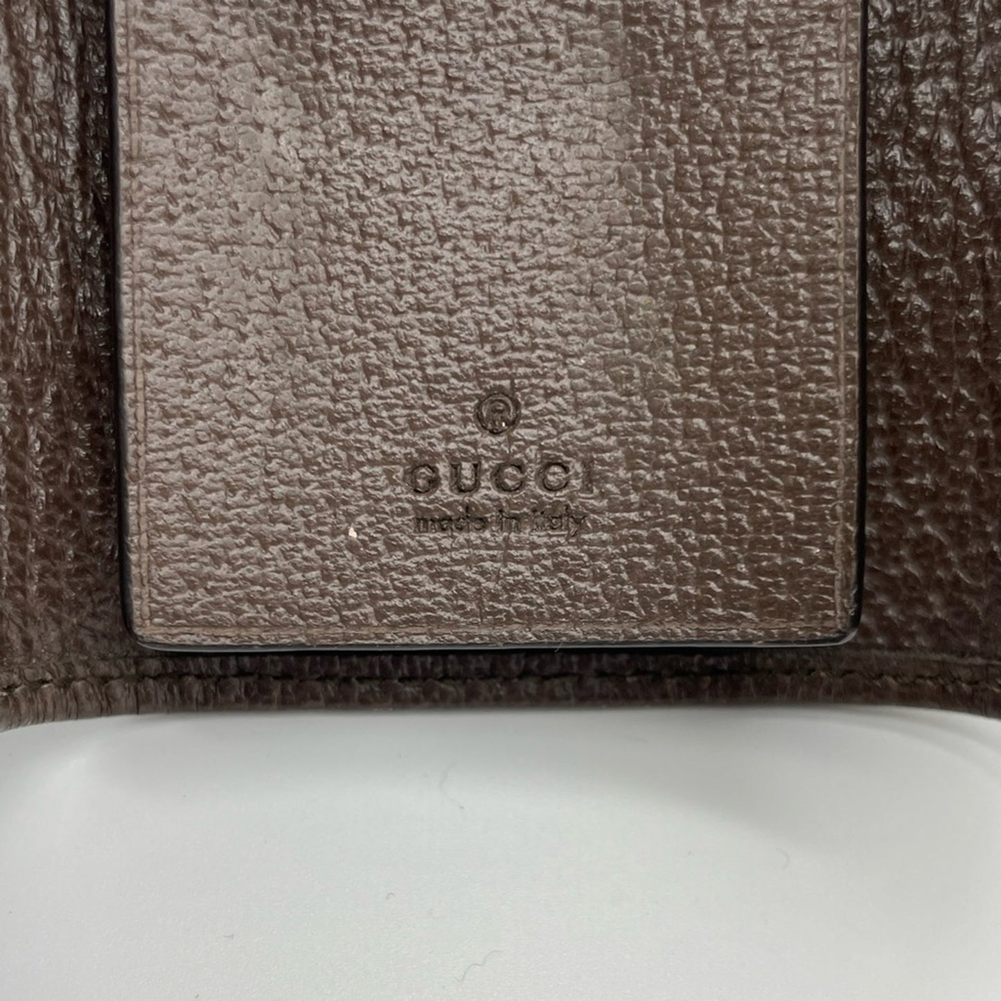 SOLD! Gucci Sherry Line PVC leather Key Case