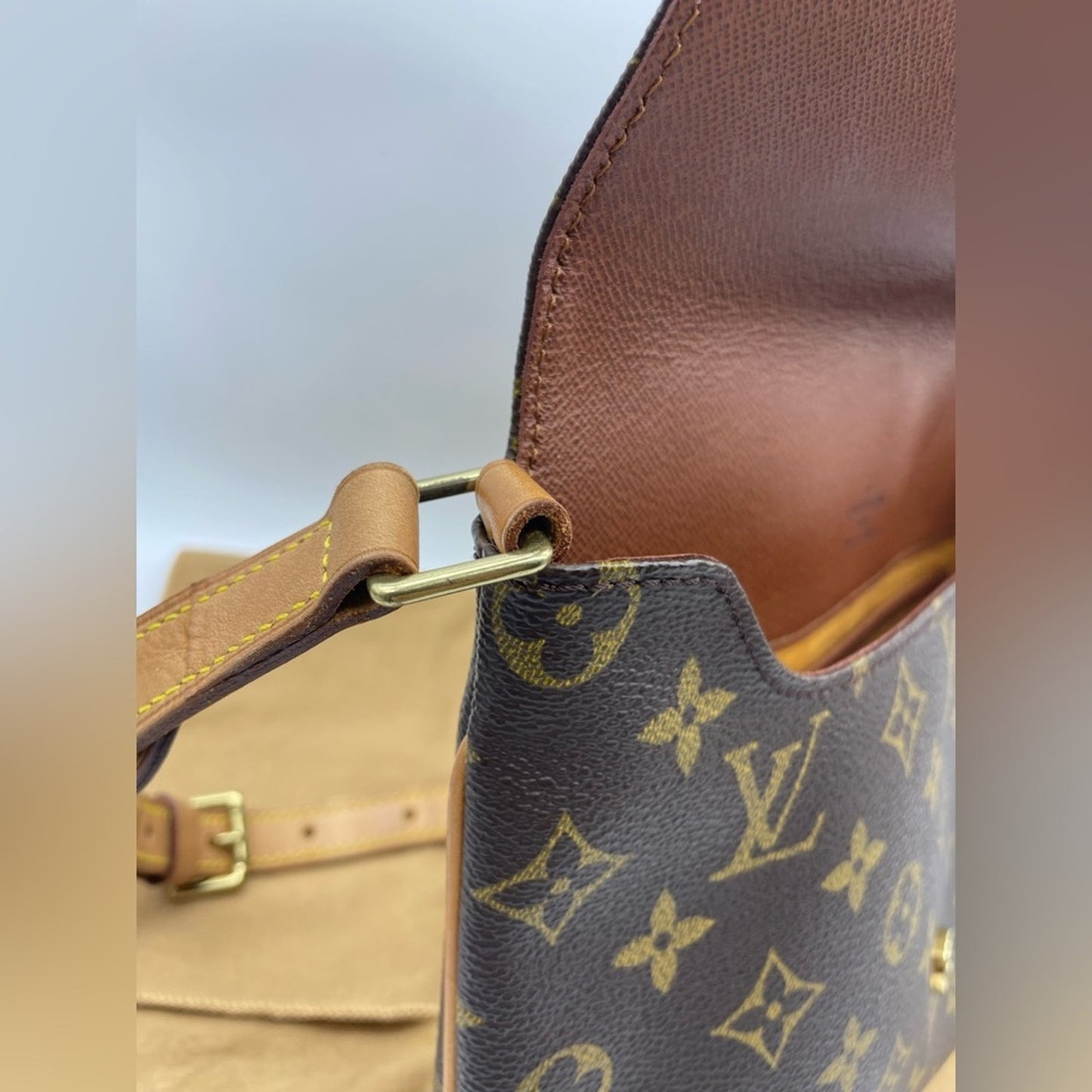 SOLD! Louis Vuitton Monogram Musette Shoulder Bag
