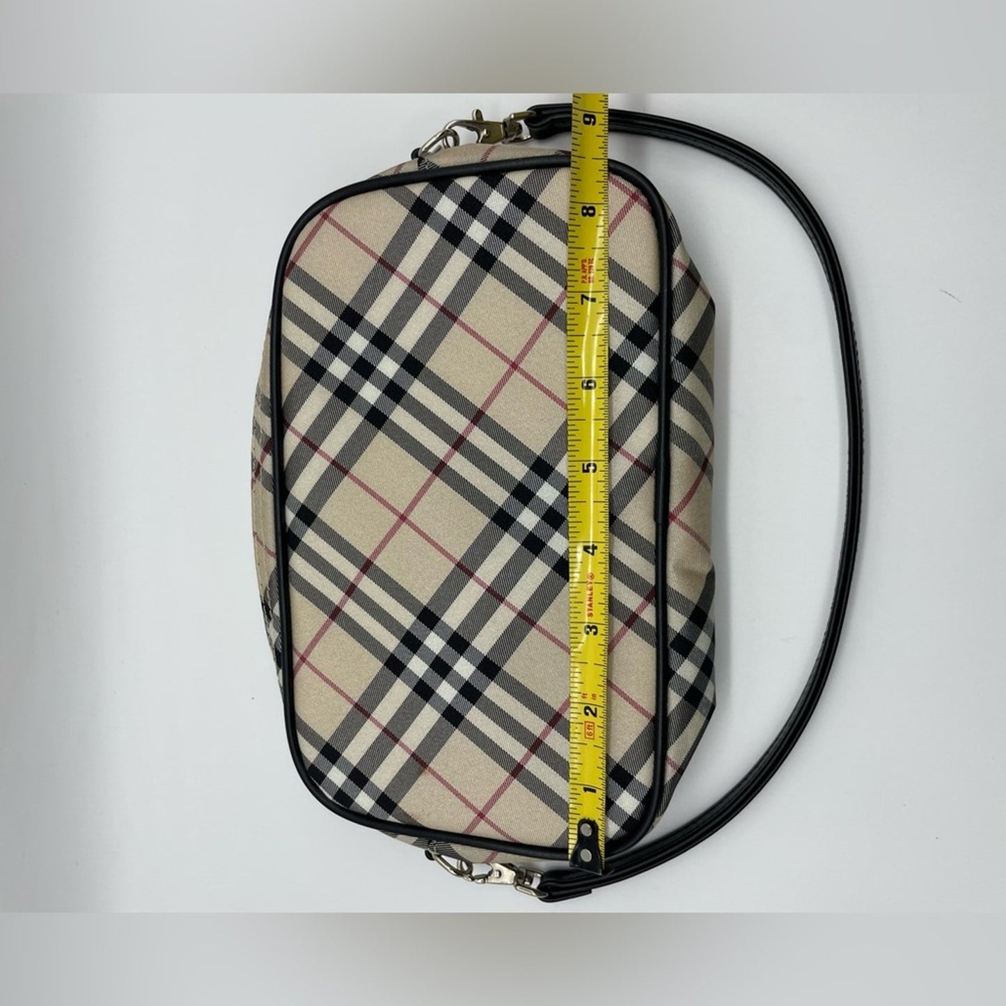 SOLD! Burberry Nova Print Pochette Bag
