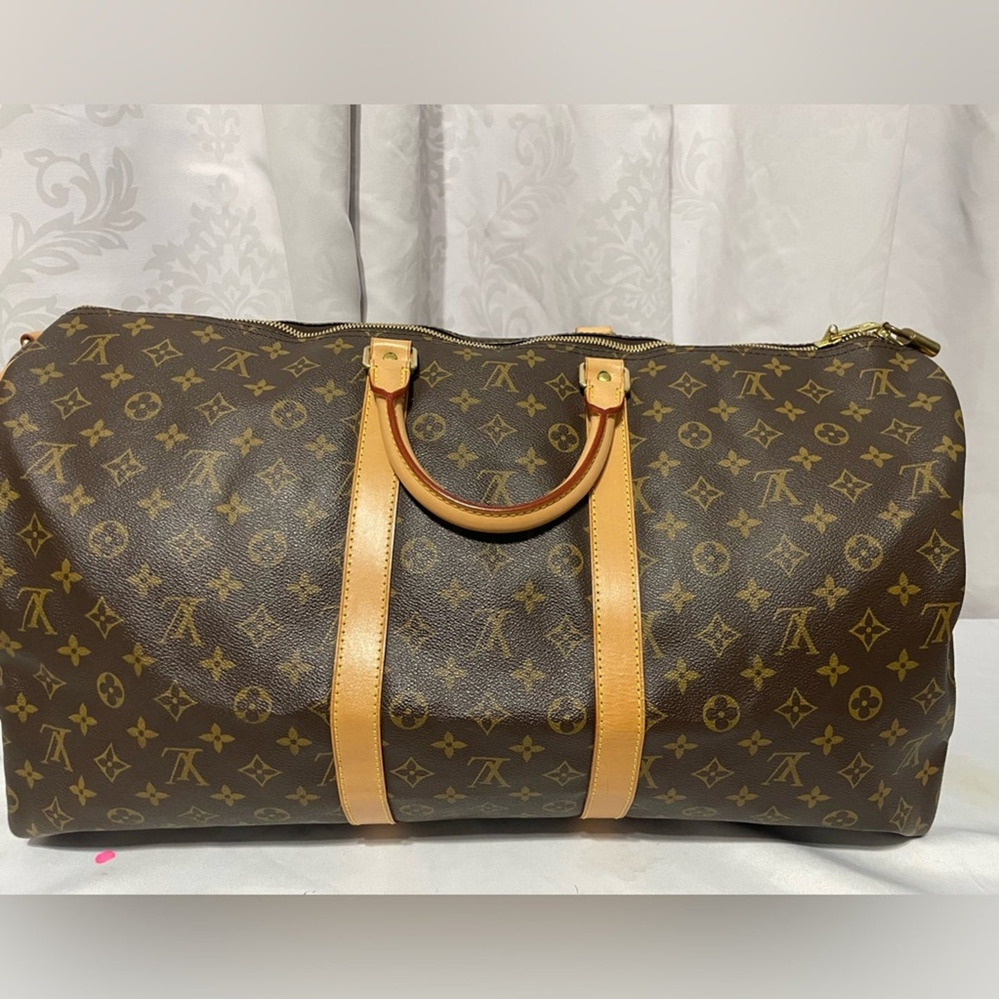 SOLD! Louis Vuitton Monogram Keepall Bandouliere