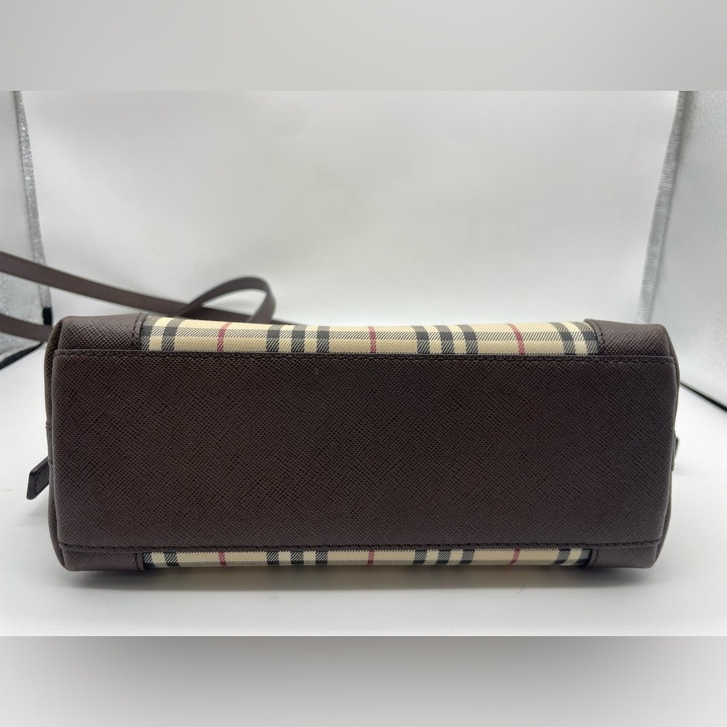 SOLD! Burberry Flap Nova Print Sling/Crossbody Bag