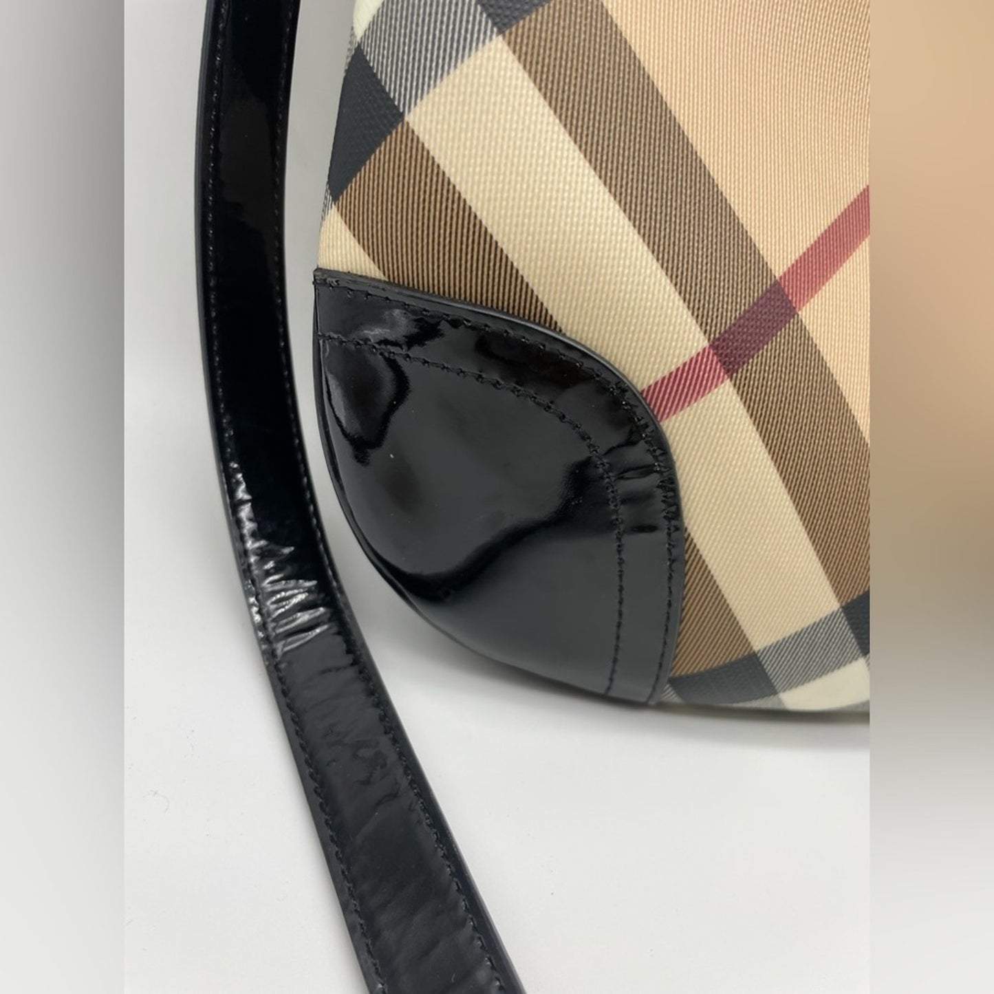 Preloved Burberry Nova Print Sling/Crossbody Bag