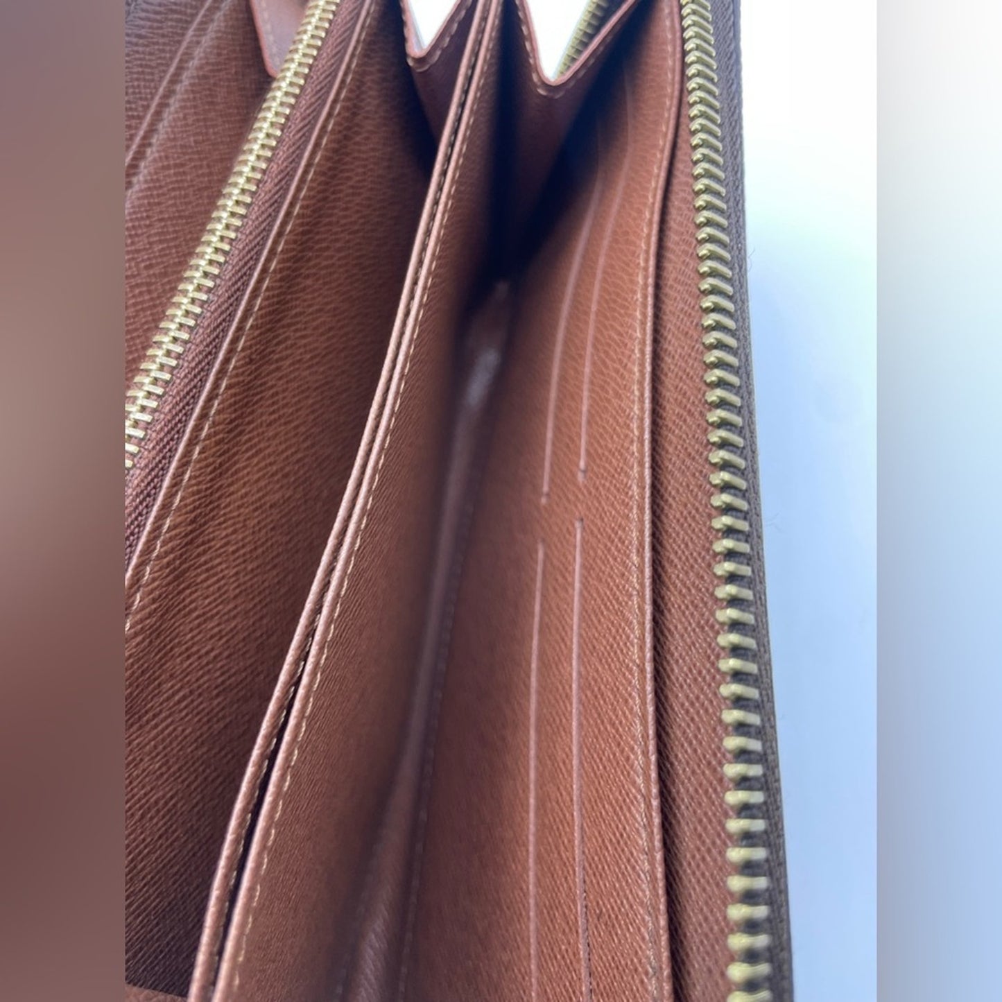 Louis Vuitton Monogram Long Zippy Wallet