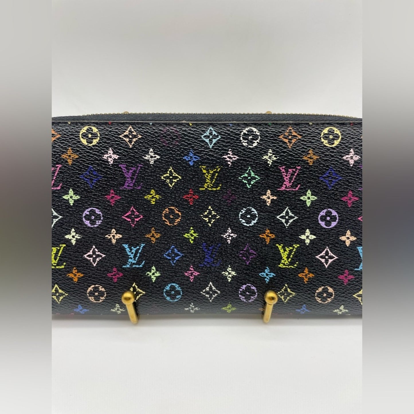 Louis Vuitton Multi Color Long Zippy Wallet