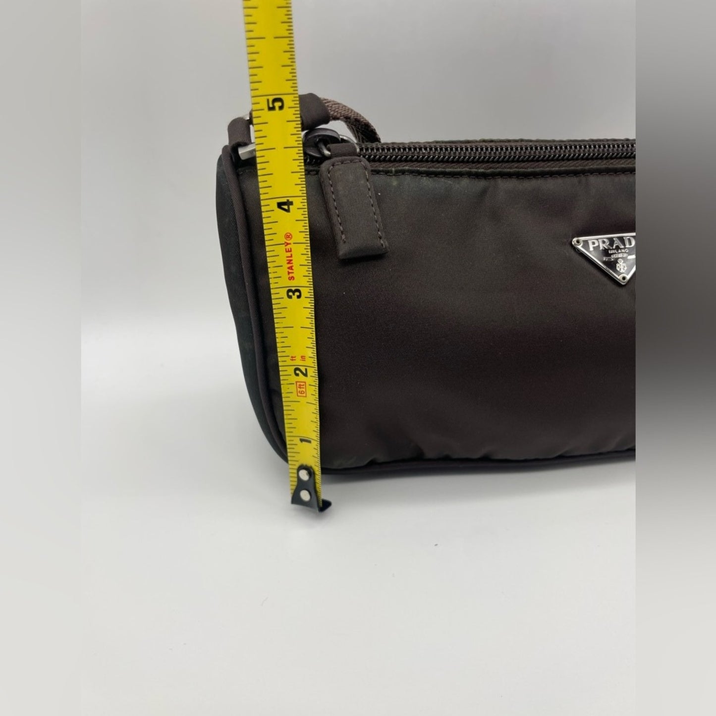 Prada Nylon Pochette Bag
