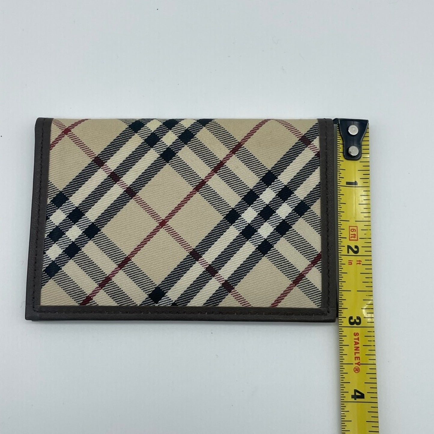 SOLD! Burberry Nova Case Bifold Wallet