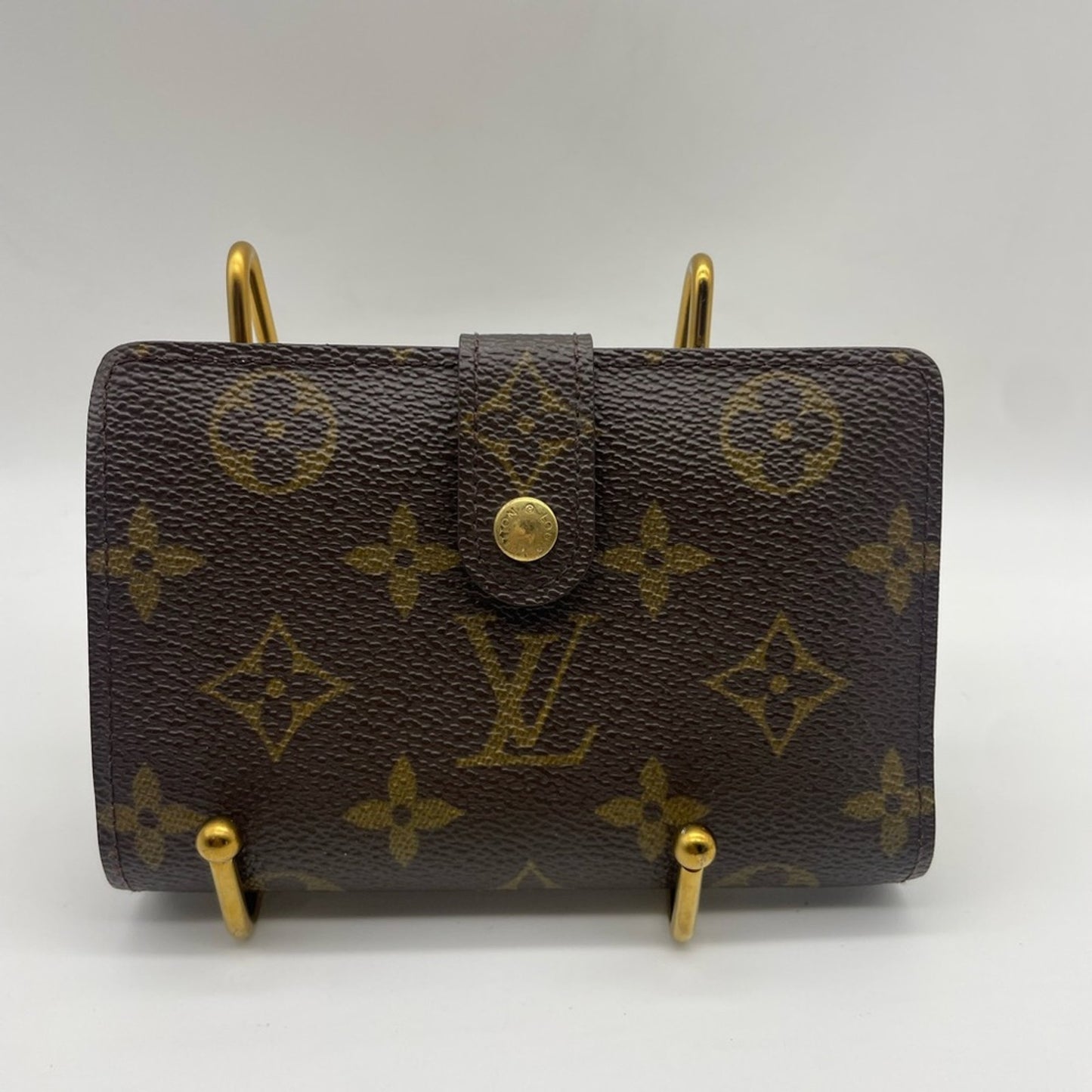 Louis Vuitton Monogram Kisslock Wallet