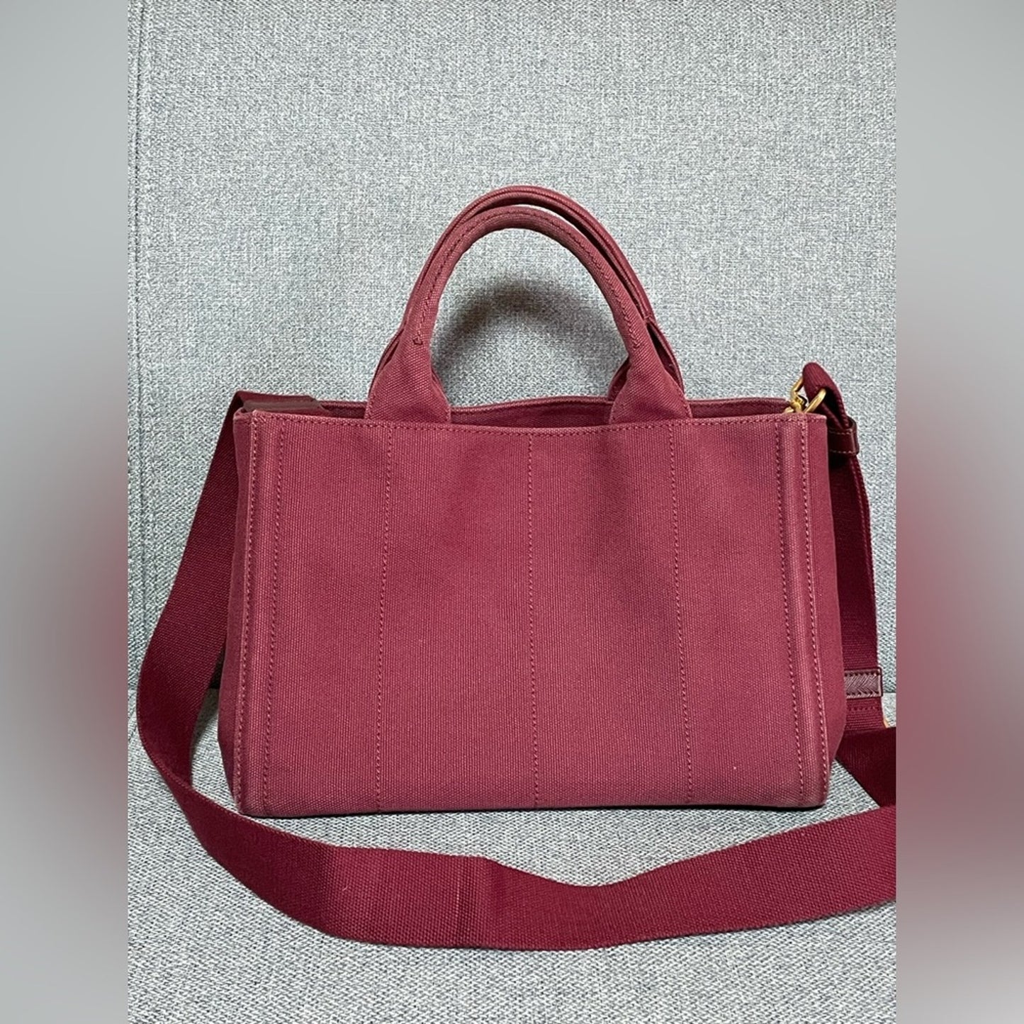 Prada Canapa Two Way Bag