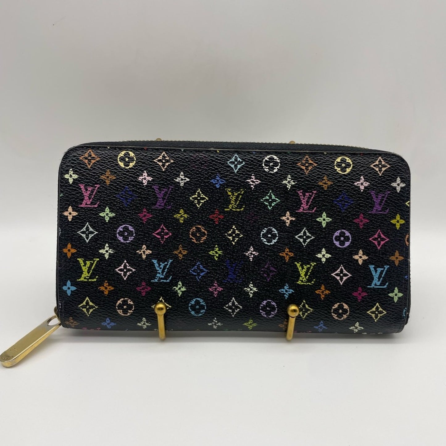 Louis Vuitton Multi Color Long Zippy Wallet