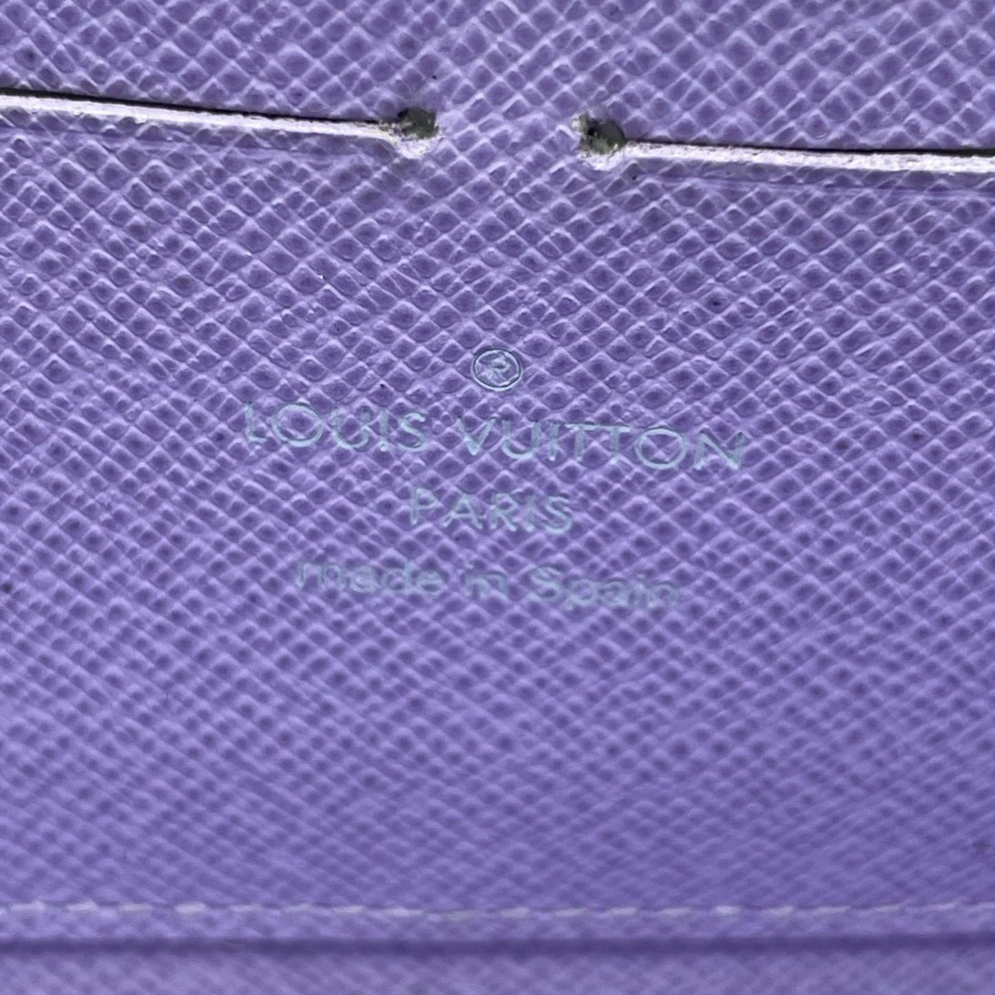 Louis Vuitton Multi Color Long Zippy Wallet