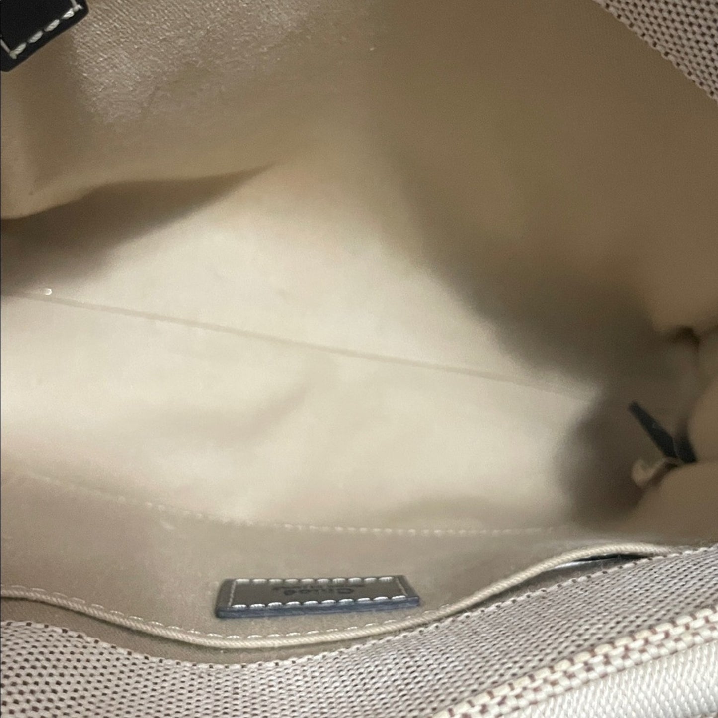 Chloè Woody Canvas Hand Bag