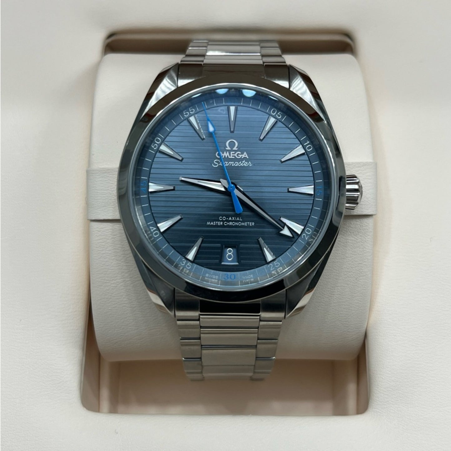 SOLD! Omega Seamaster Aqua Terra Co-Axial Master Chronometer Watch